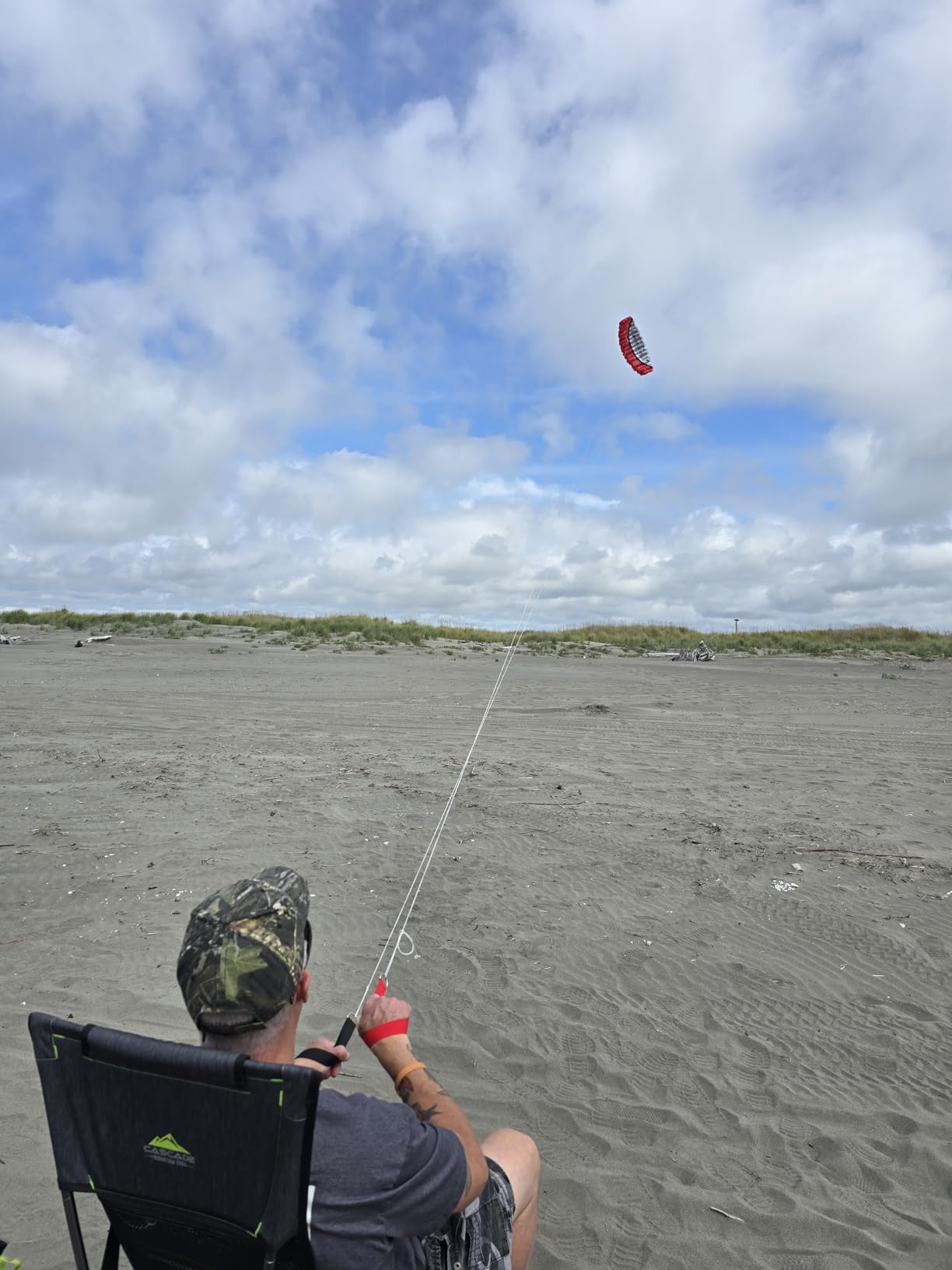 HENGDA KITE 2.5m Dual Line Kites Adults Soft Stunt Parafoil Kite customer photo 1