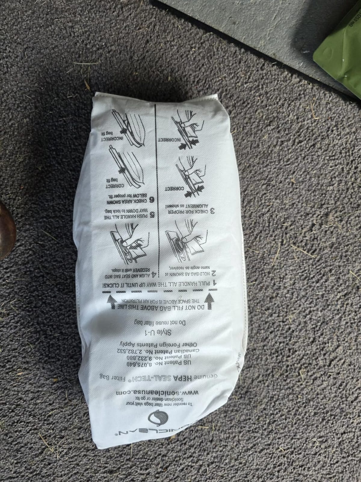 Soniclean Soft Carpet Upright Vacuum Cleaner customer photo 1