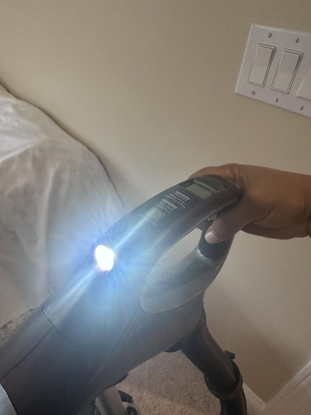 Shark NV752 Rotator Powered Lift-Away TruePet Upright Vacuum with HEPA Filter, Large Dust Cup Capacity, LED Headlights, Upholstery Tool, Perfect Pet Power Brush & Crevice Tool, Bordeaux customer photo 2