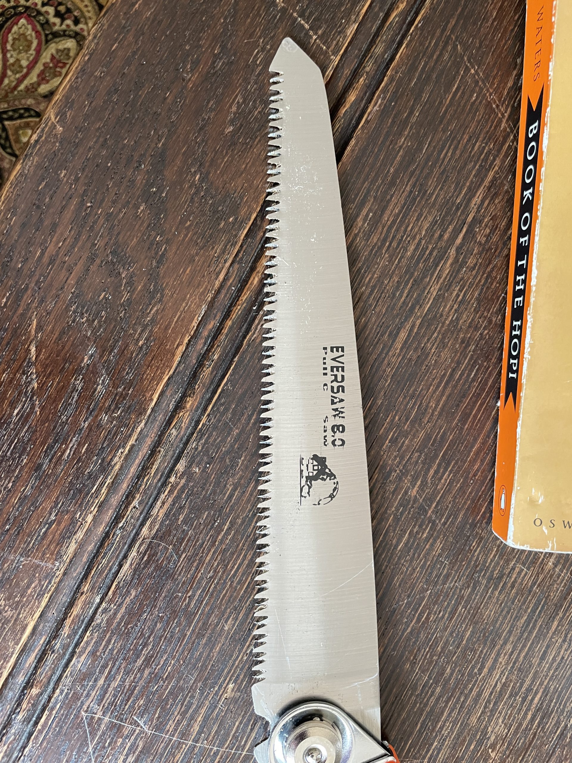 EverSaw Folding Hand Saw 8 inch Compact Camp Saw for Trees Pruning and Gardening customer photo 2