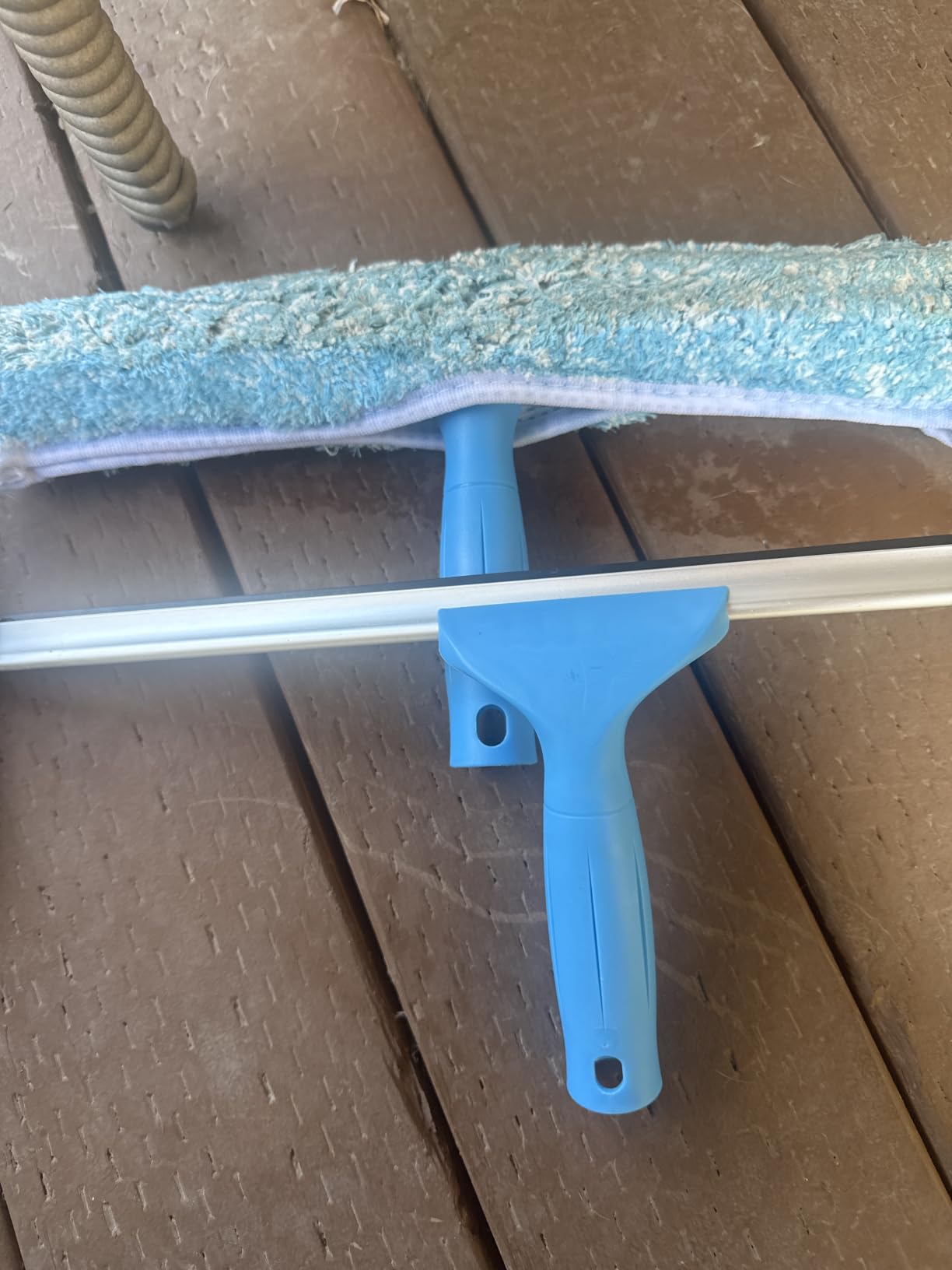 MR.SIGA Professional Window Squeegee & Microfiber Window Scrubber, 14 inch customer photo 2