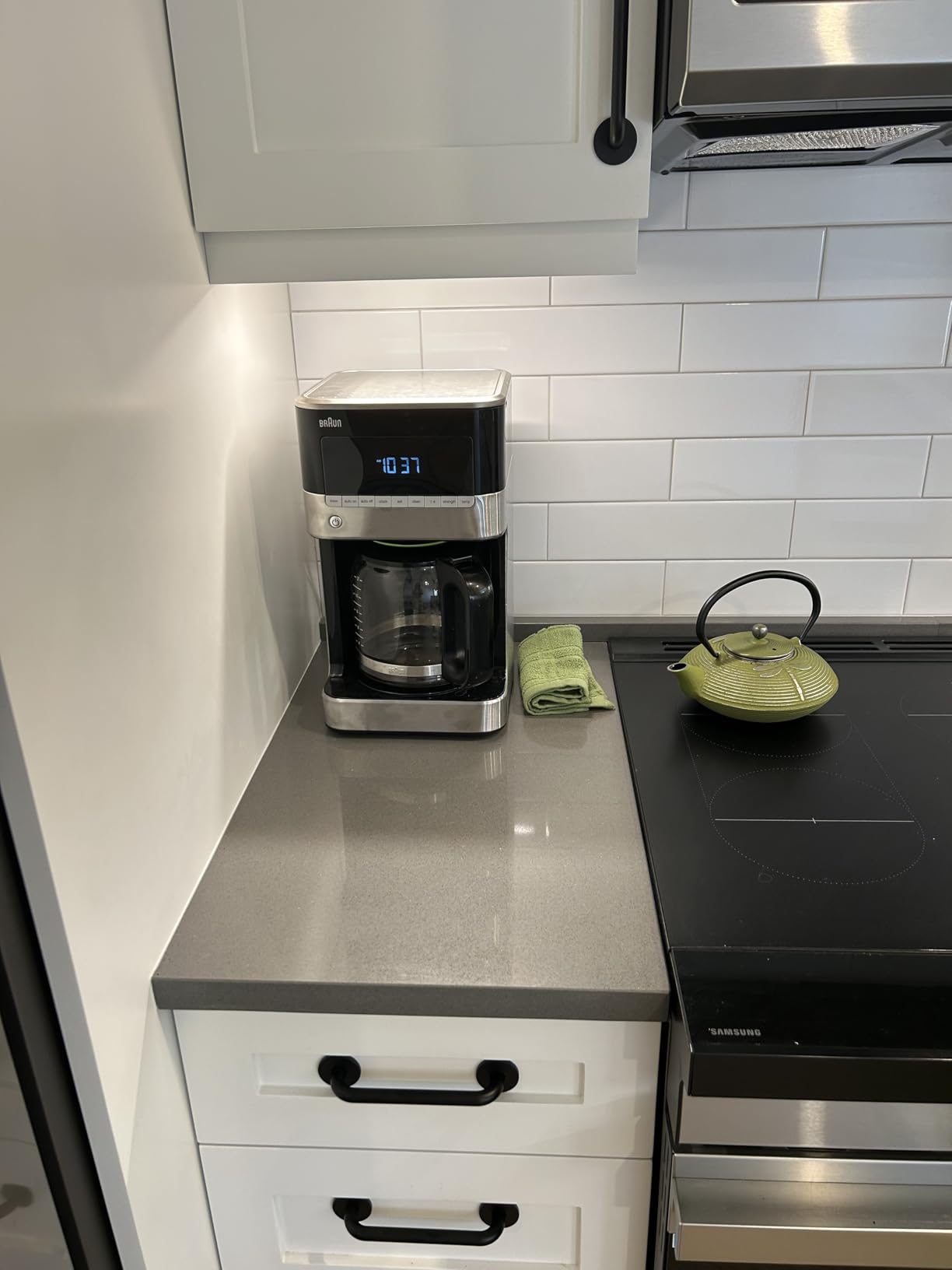 Braun BrewSense 12-Cup Drip Coffee Maker w/ 24 Hour Timer, 2 Brew Styles | Smart Cleaning Features, Anti-Drip System, 1-4 Cup Sizing, Bold and Regular Strength Brewing, 24 Hour Programmable Timer customer photo 2