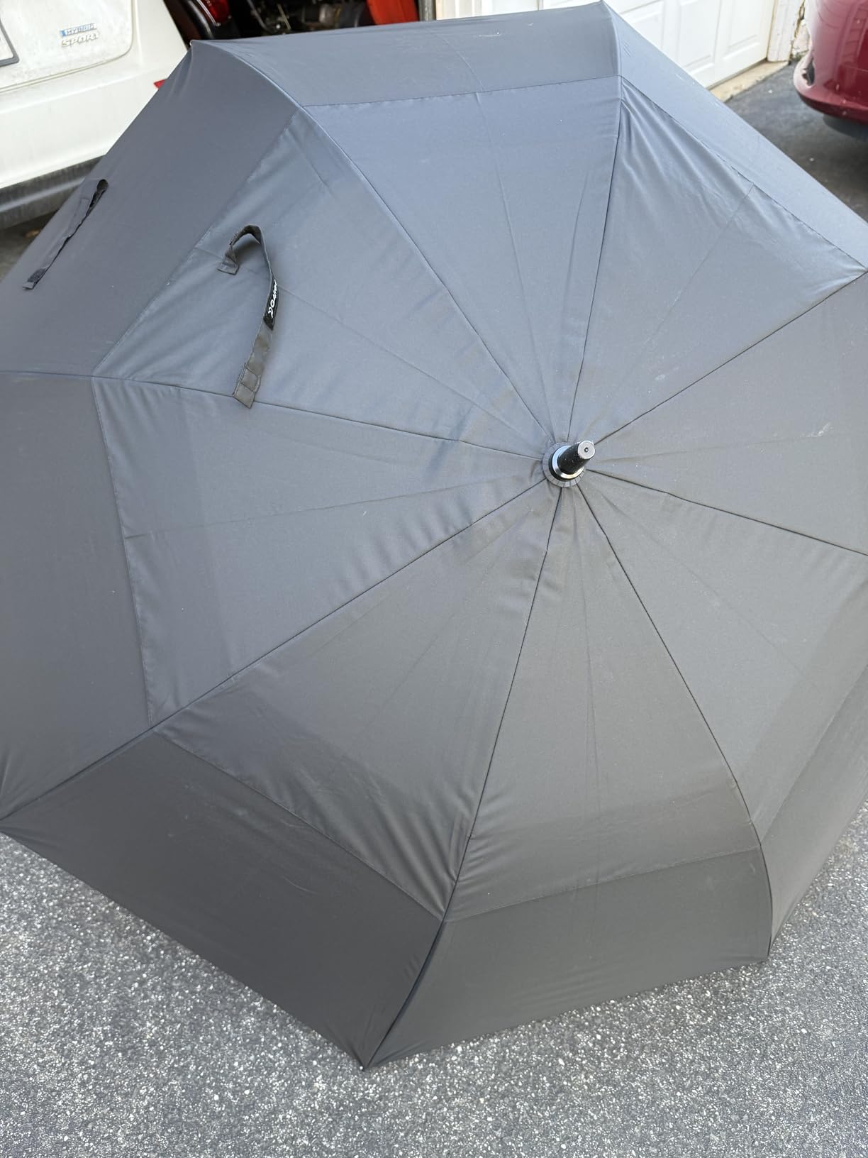 G4Free 47/54/62/68/72 Inch Golf Umbrella Windproof Auto Open Large Umbrella | Oversized Stick Umbrella, Extra Large, Vented Double Canopy, Waterproof 210T Pongee Fabric, Fiberglass Frame, EVA Foam Handle customer photo 2