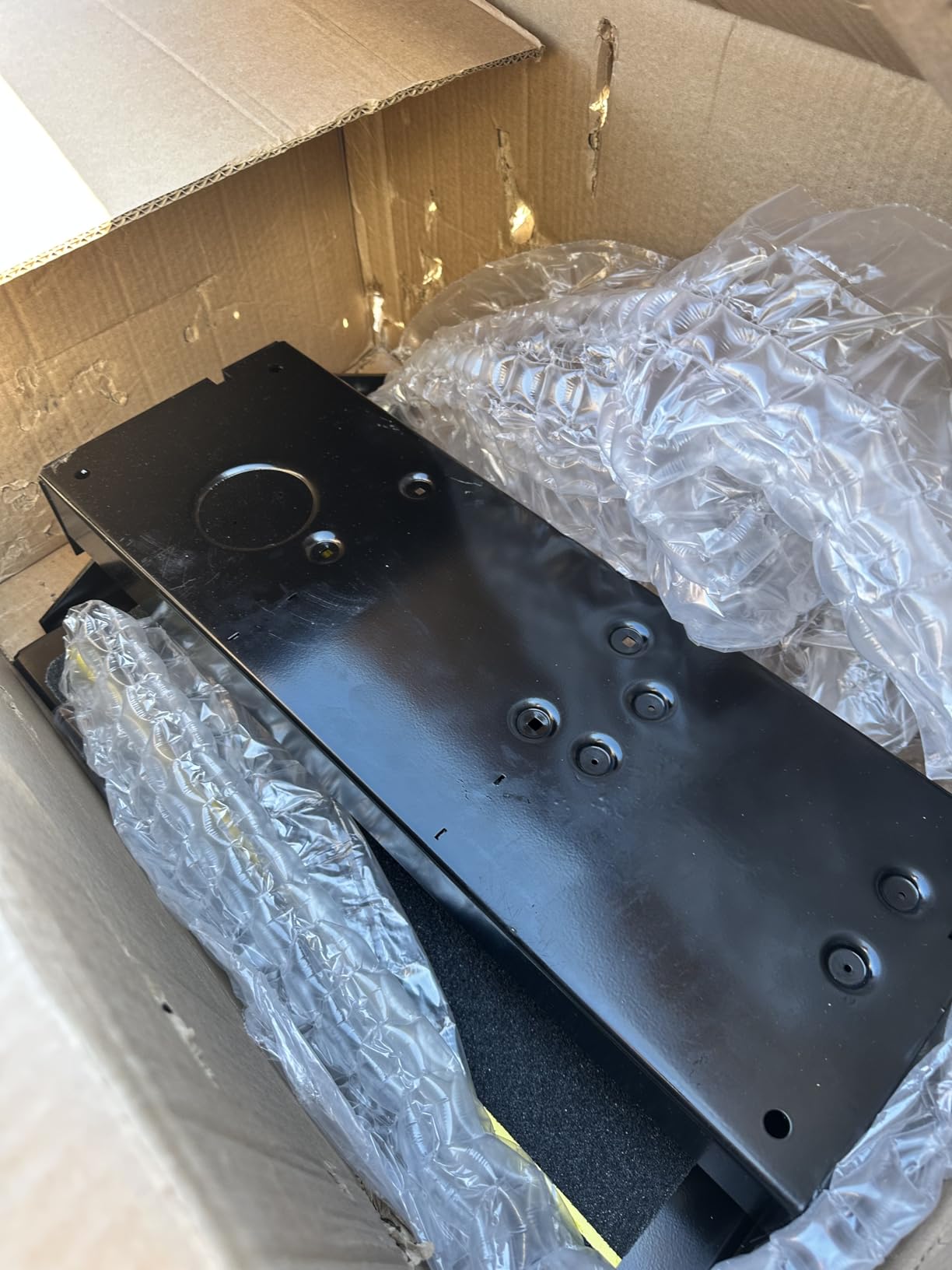 Kwikee 28 Series Electric Step Frame Assembly for RV, Travel Trailers, and Motorhomes, Hidden Light, 8.5
