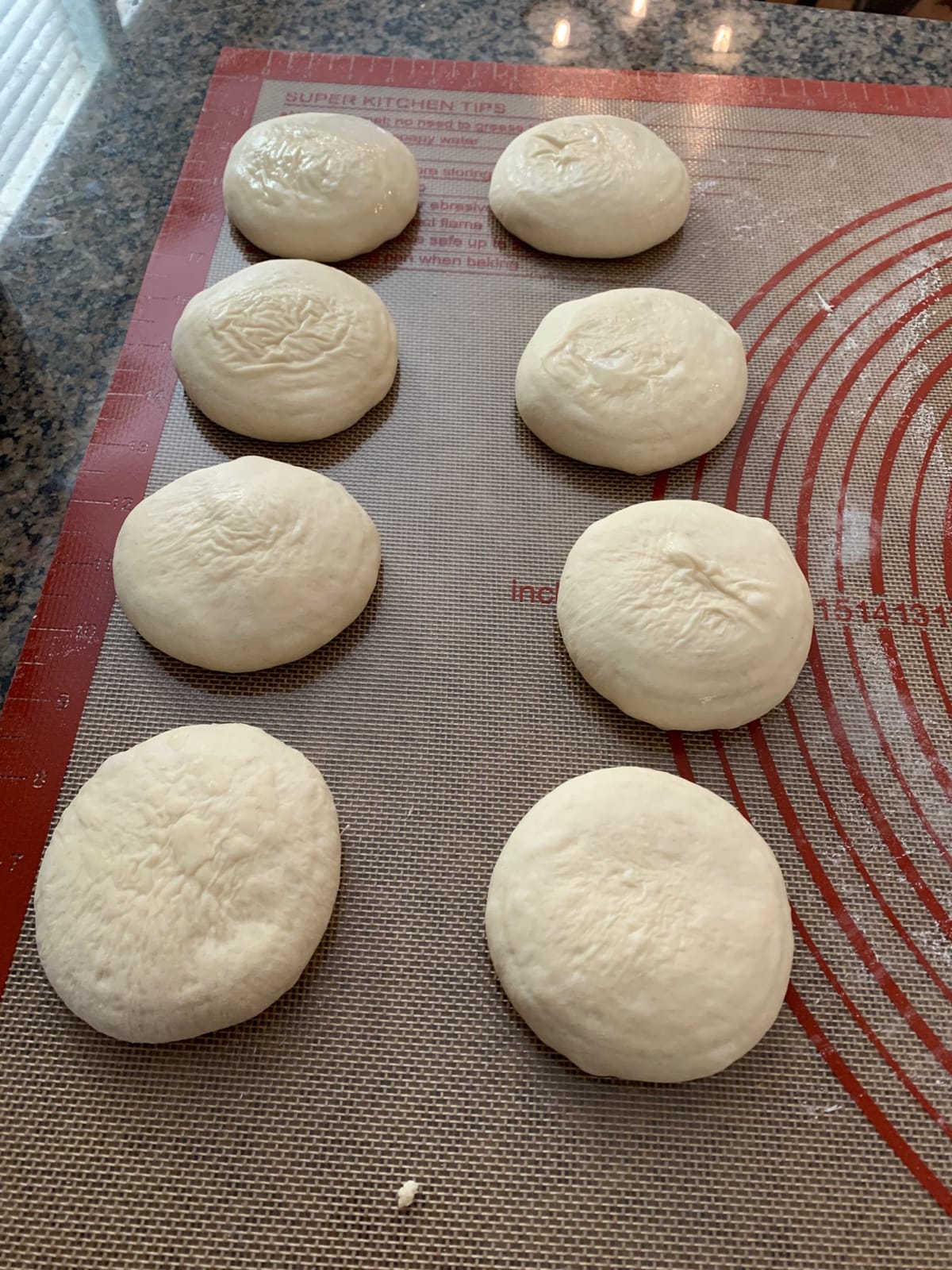 Non-slip Silicone Pastry Mat Extra Large Measurements 16''x 26'' Baking Mat customer photo 2