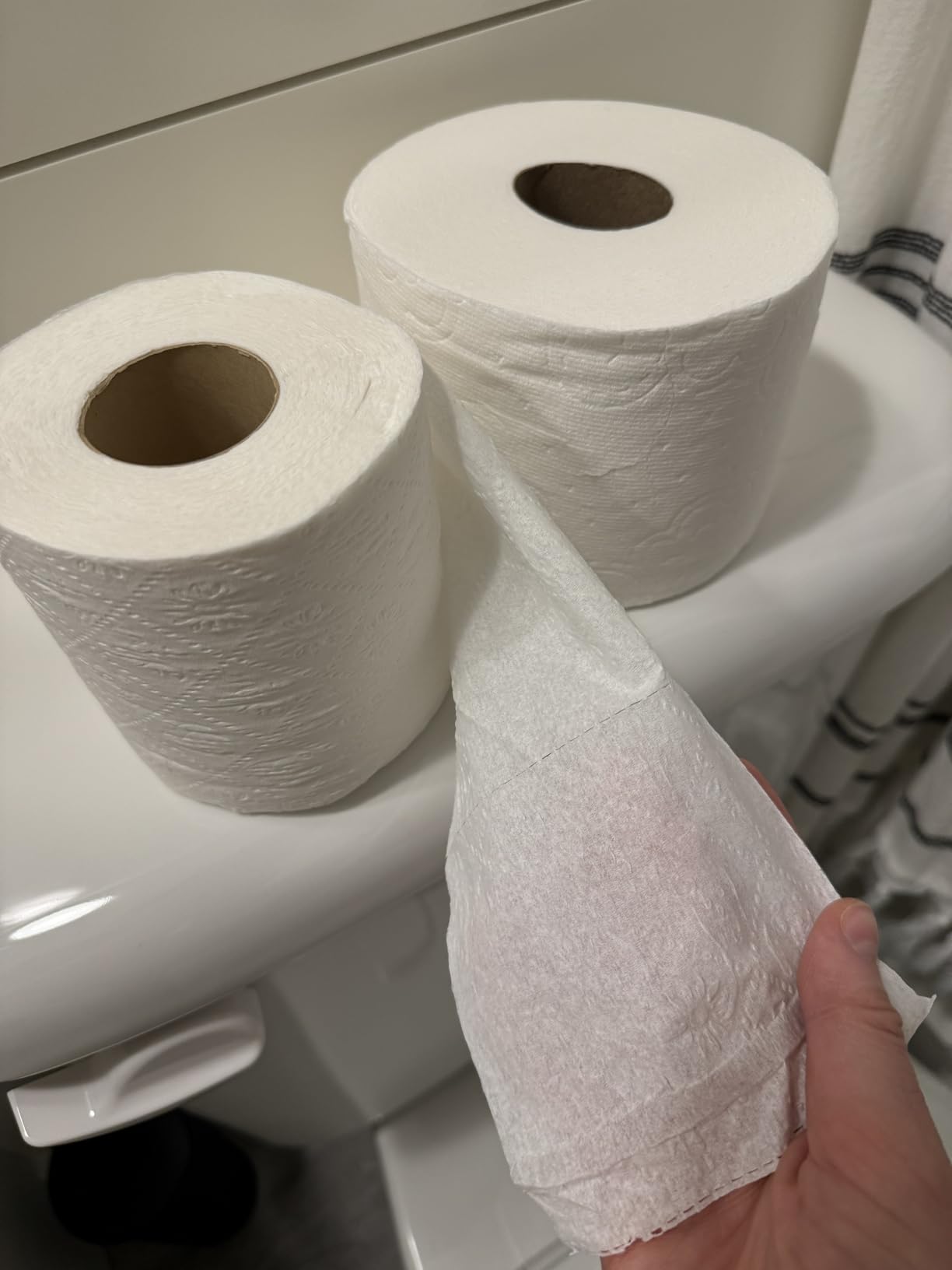 Caboo Tree Free Toilet Paper, PFAS Free, Septic Safe, 24 Rolls | Made with 100% Bamboo, Responsibly Sourced, Organically Grown, Hypoallergenic, BPA Free, Lint Free, Chemical Free, Toxin Free customer photo 1