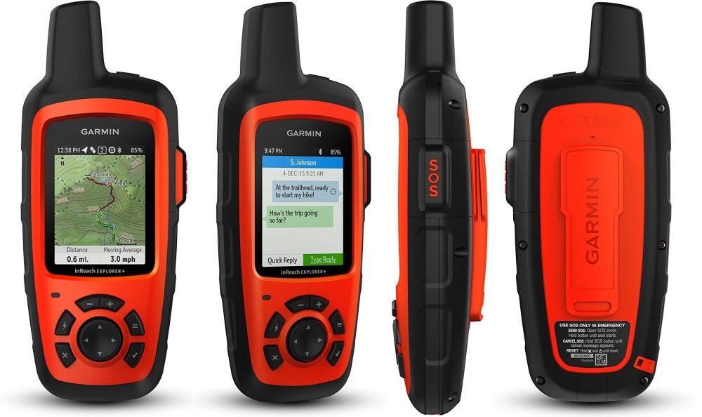Garmin 010-01735-10 inReach Explorer+, Handheld Satellite Communicator with Topo Maps and GPS Navigation customer photo 1