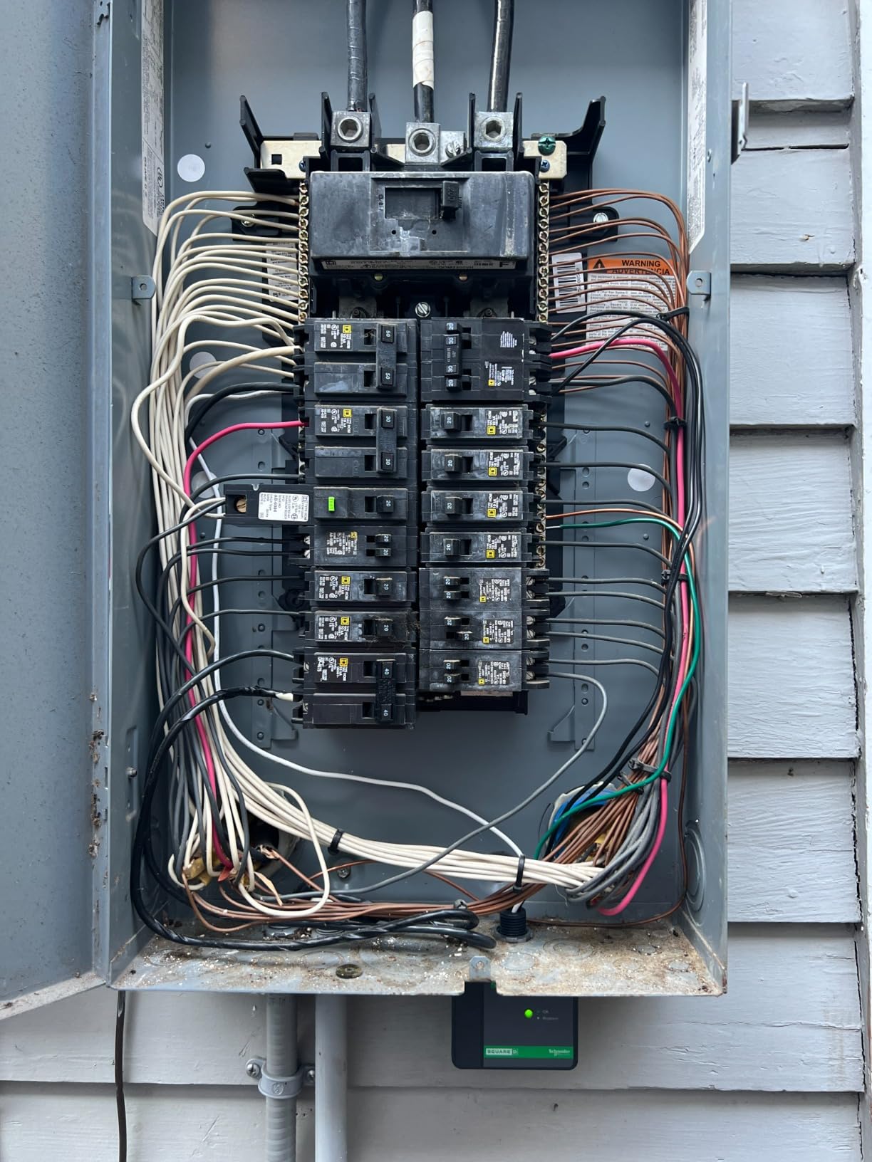 Square D by Schneider Electric HEPD50 Universal Whole House Surge Protection Device, 120/240V, 50kA customer photo 1