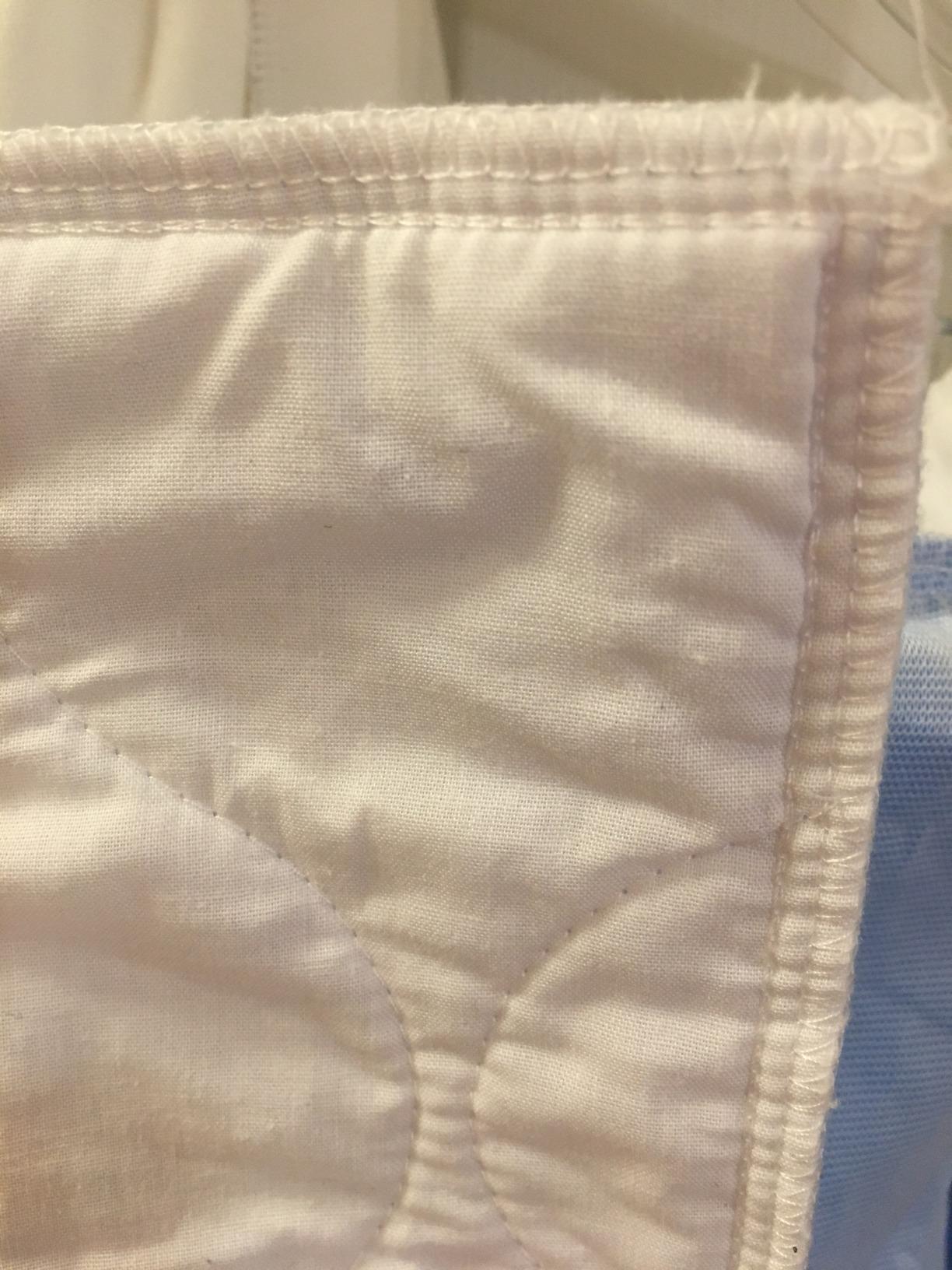 Epica Incontinence Bed Pads Washable Waterproof, 34x52 (2 Pack), USA Made, 500 Washes, Reusable Heavy Absorbency Washable Pee Pads for Adults, Elderly & Pets - White customer photo 2