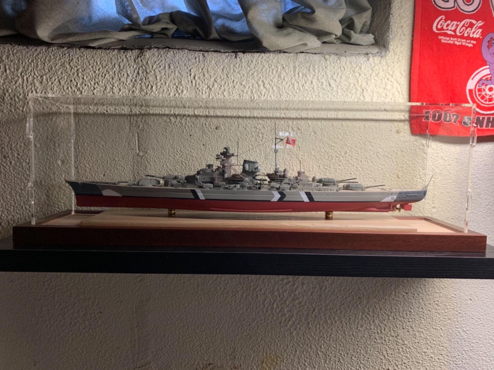 30 x 6 x 12 Clear Acrylic Display Case for LGB and G Scale Trains 1/32 Ocean Liner, Cruise Ships customer photo 2