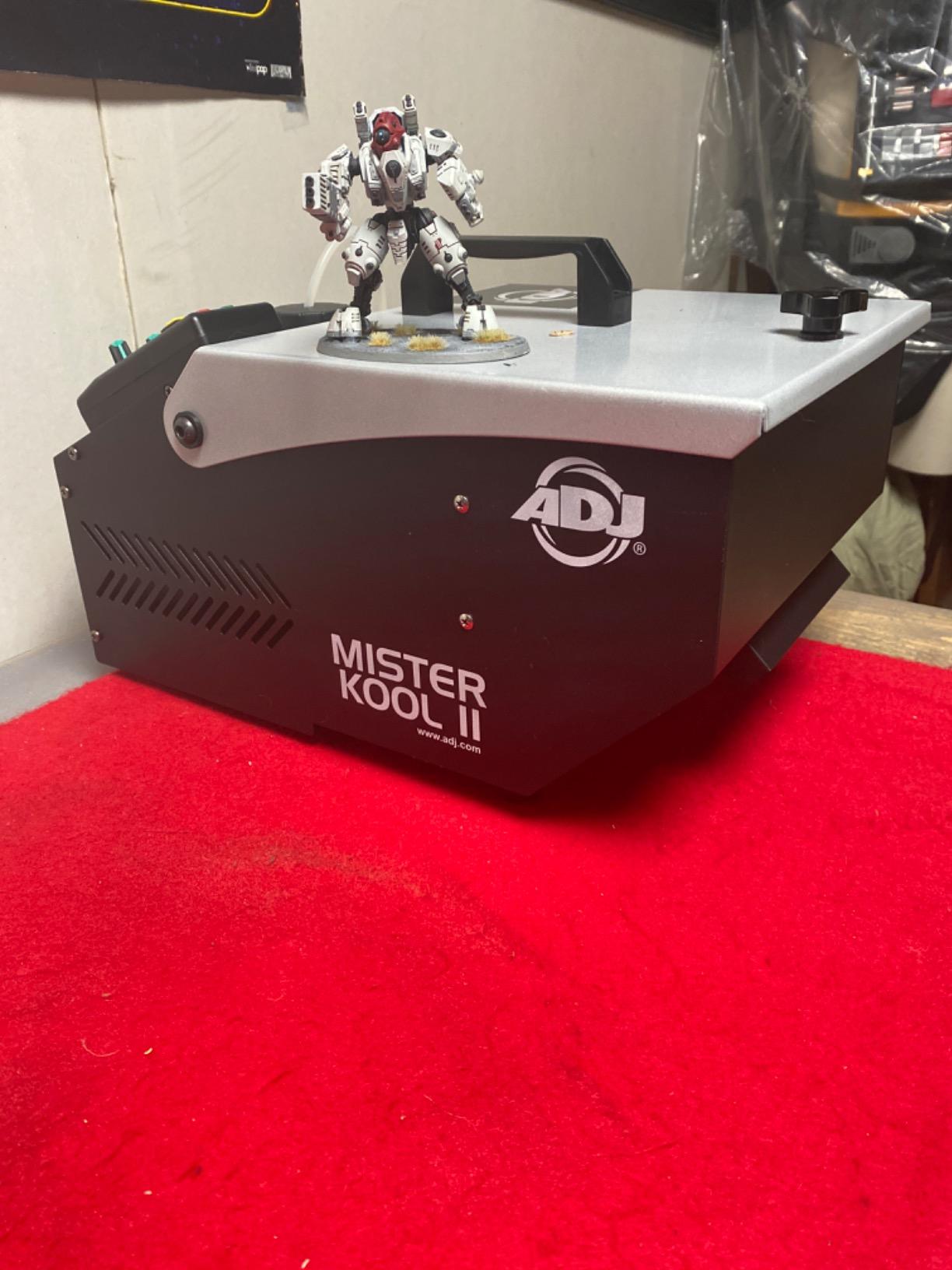 ADJ Products MISTER-KOOL-II Grave Yard Low Lying Water Based Fog Machine | Graveyard Halloween haze, ground hugging mist, no dry ice needed, party and stage ready, quick setup customer photo 1