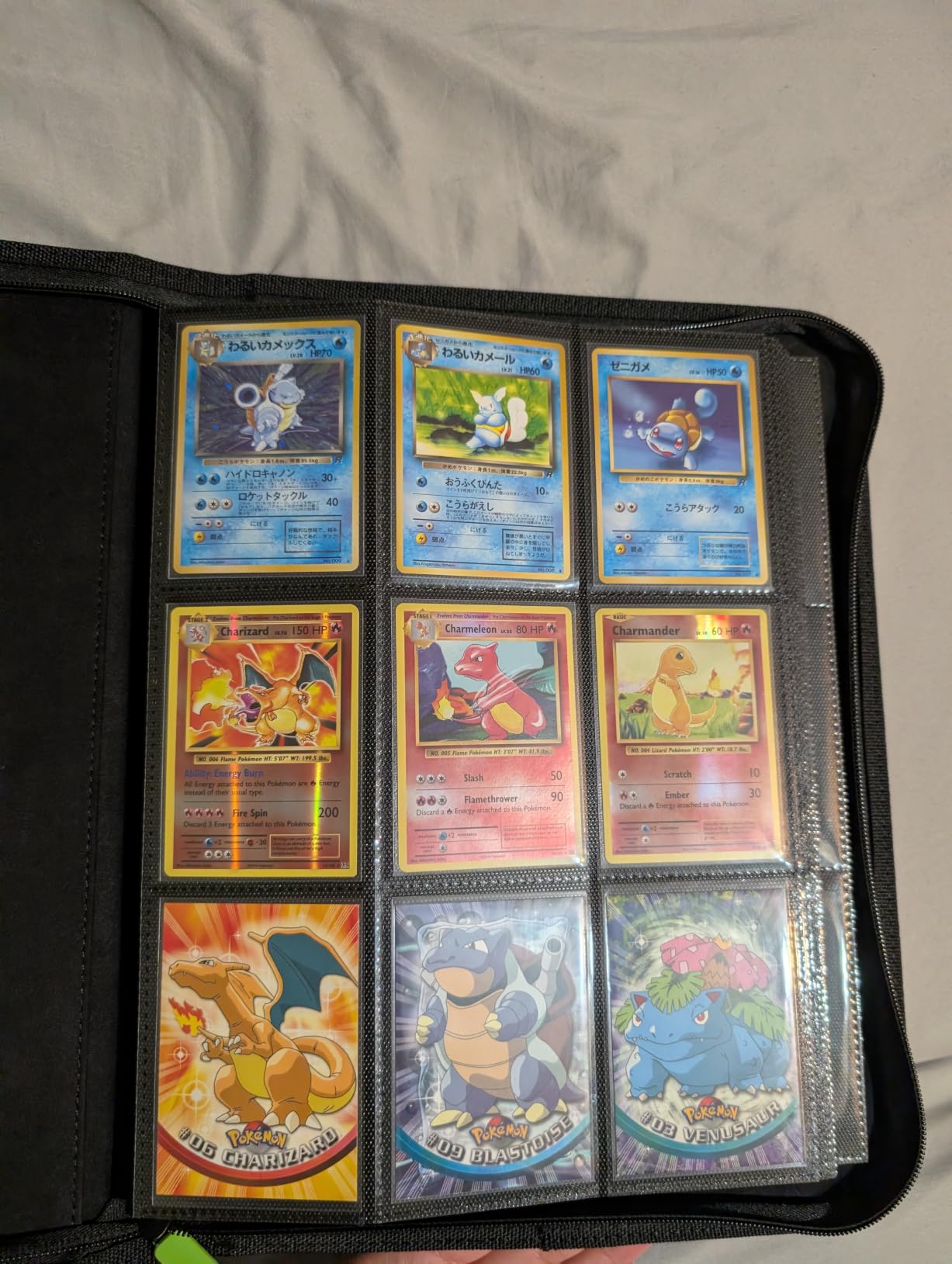 Vault X 9 Pocket Zip Binder, 360 Cards, Exo-Tec Material, 20 Side-Loading Pages (Black) customer photo 2