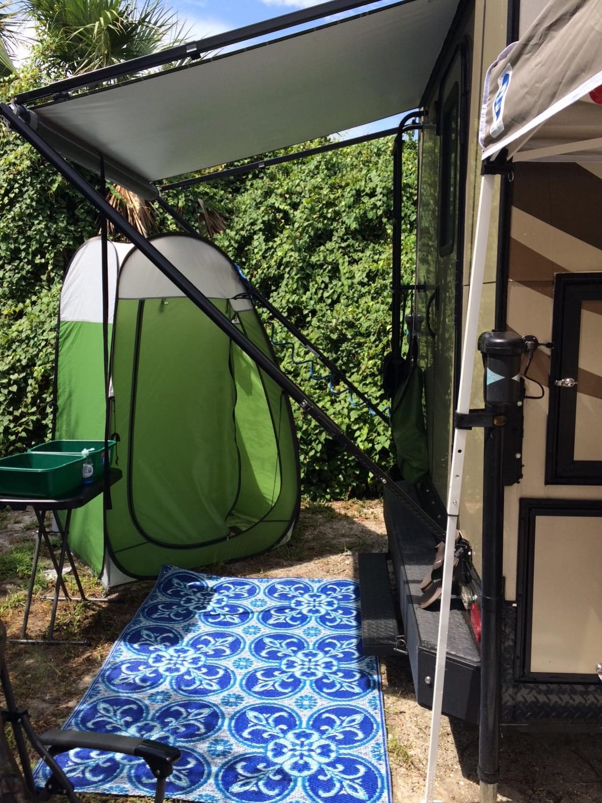 Leader Accessories Pop Up Shower Tent 4' x 4' x 78