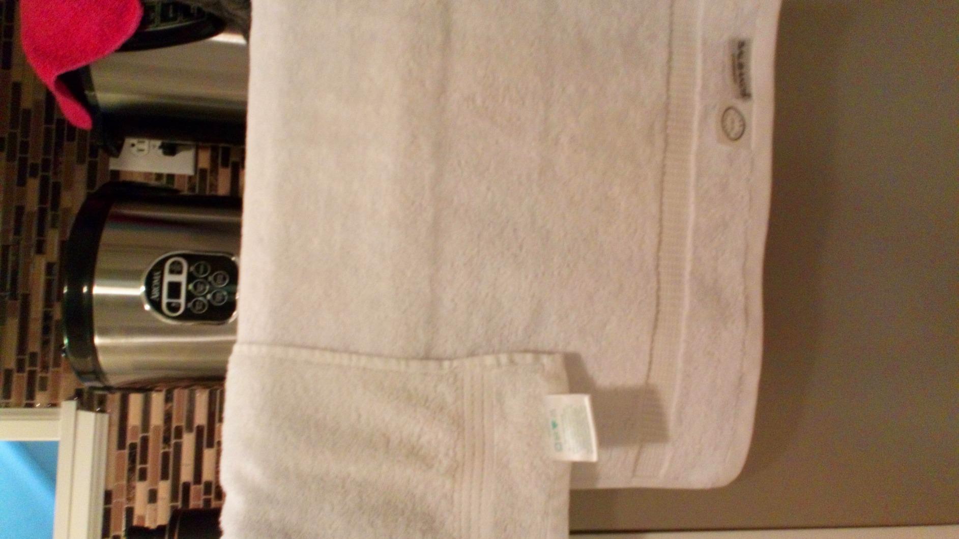 SALBAKOS 6-Piece 100% Turkish Cotton Hand Towels, 16x30 inch, Stone customer photo 2