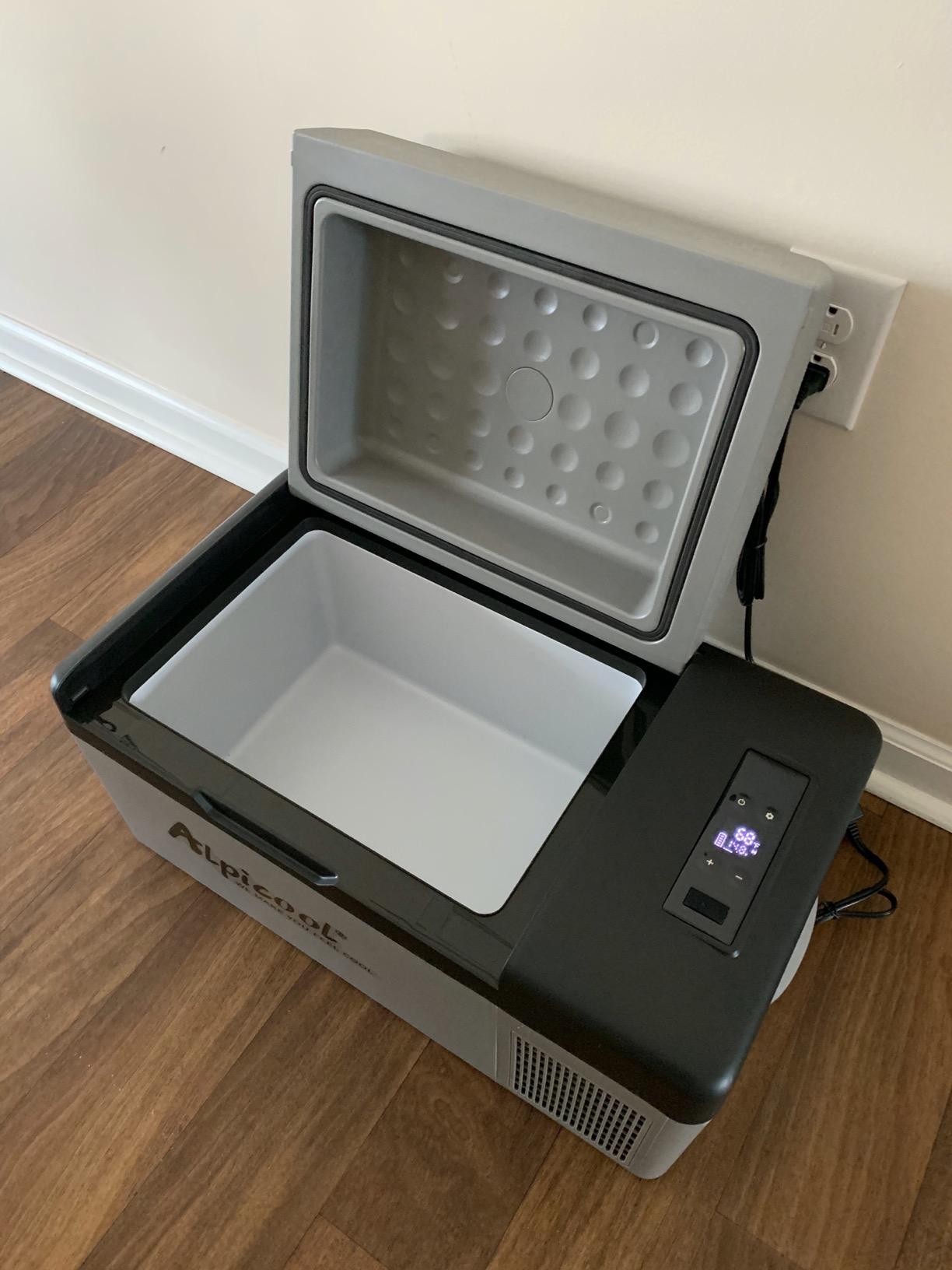 Alpicool C15 Portable Car Freezer, 12 Volt Refrigerator, 16 Quart (15 Liter) Fast Cooling 12V Car Fridge -4℉~68℉ customer photo 1
