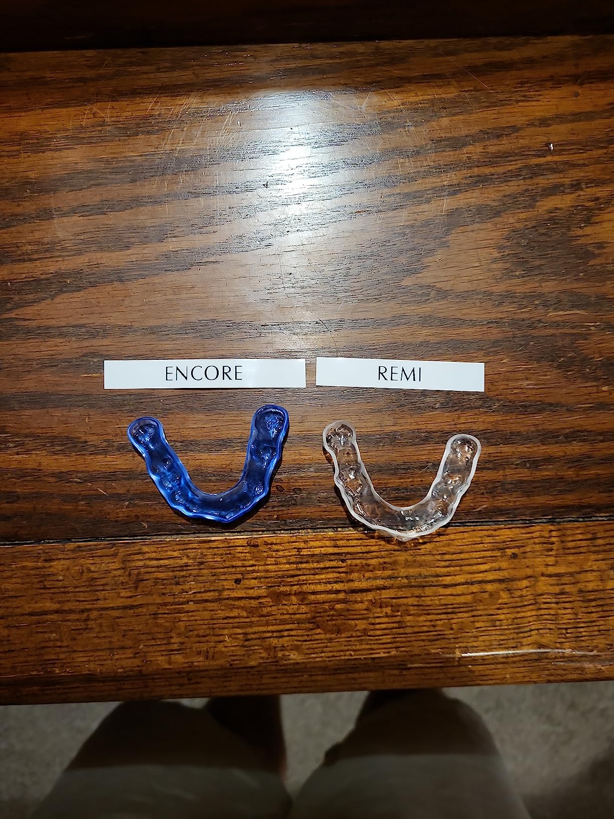 Encore - Custom Dental Night Guard/Mouth Guard for Protection Against Teeth Grinding/Clenching/Bruxism - One (1) Guards customer photo 1