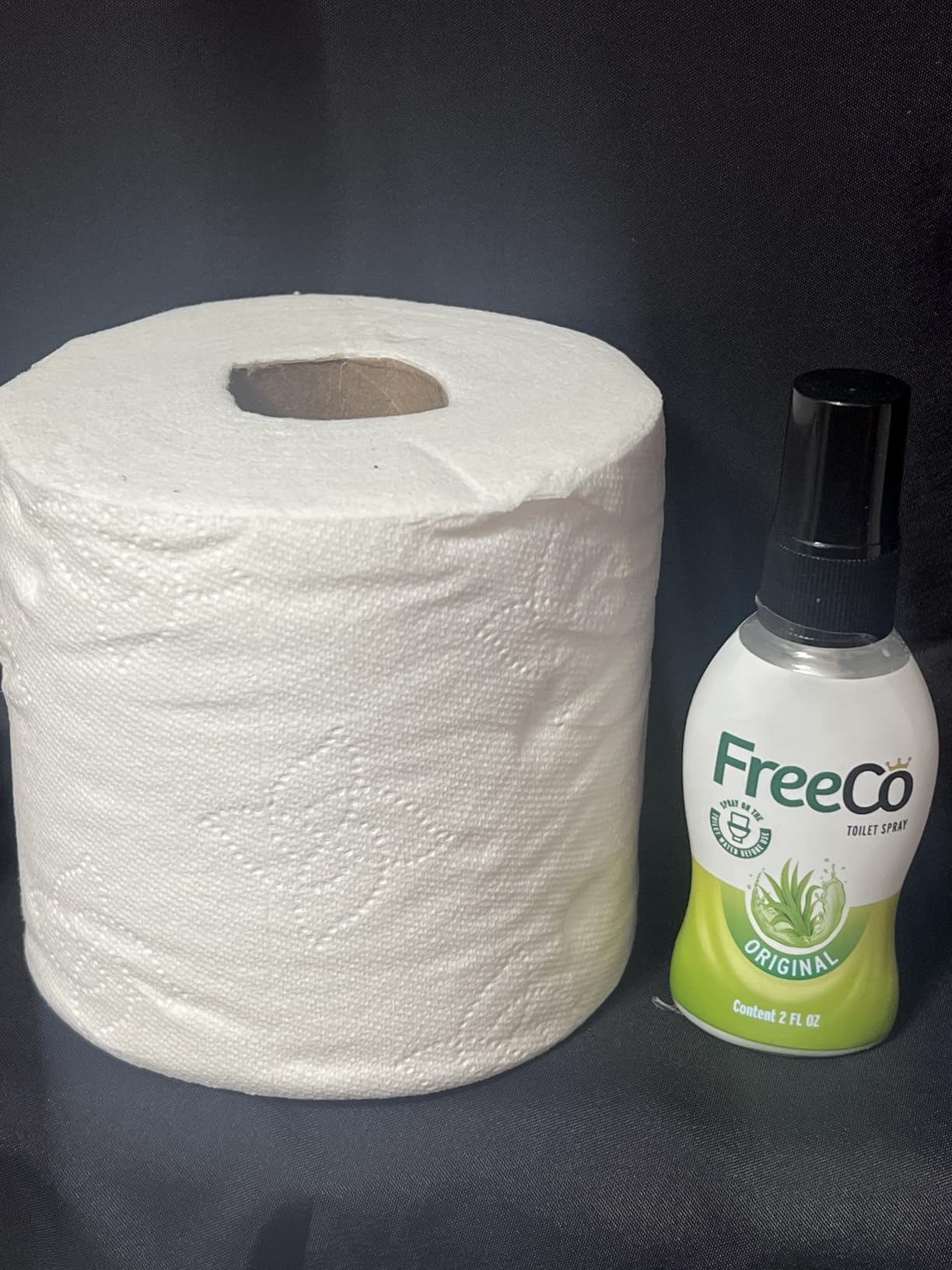 Freeco Before-you-go Toilet Spray | Stops odor Before it Begins with Essential Oils | Ideal for Home, Office, Public Spaces & Travel | 2 fl oz (1 Bottle), Original Citrus Scent customer photo 1