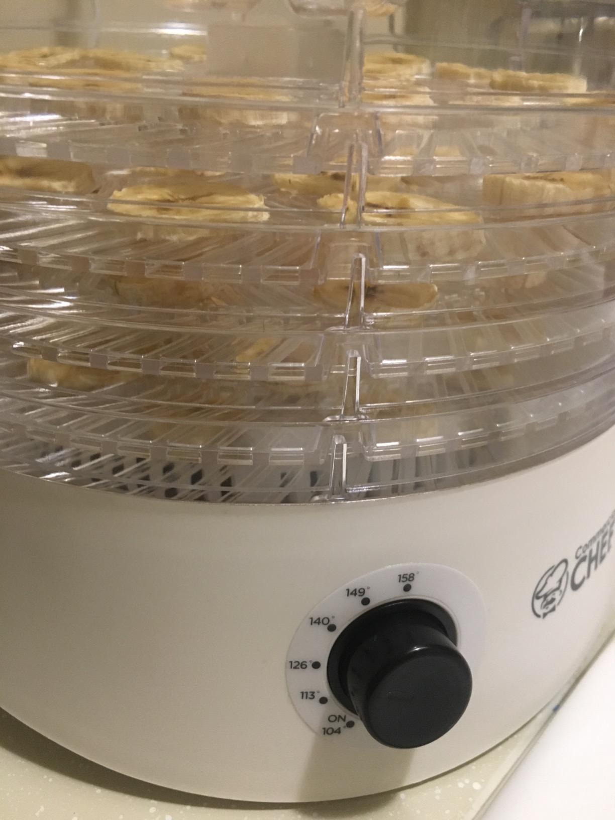 Commercial Chef Food Dehydrator, Five 9.25 Inch BPA-Free Trays, CCD100W6, White customer photo 2