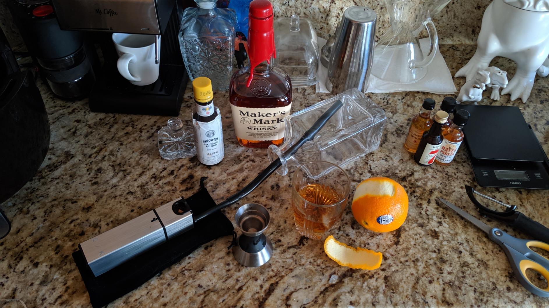Gramercy Cocktail Smoker Kit - Indoor Drink & Food Infuser with Wood Chips | Gift Box, Cleaning Brush and Accessories Incl., Old Fashioned Whiskey Bourbon, Smoker Gift, Gift for Men customer photo 2