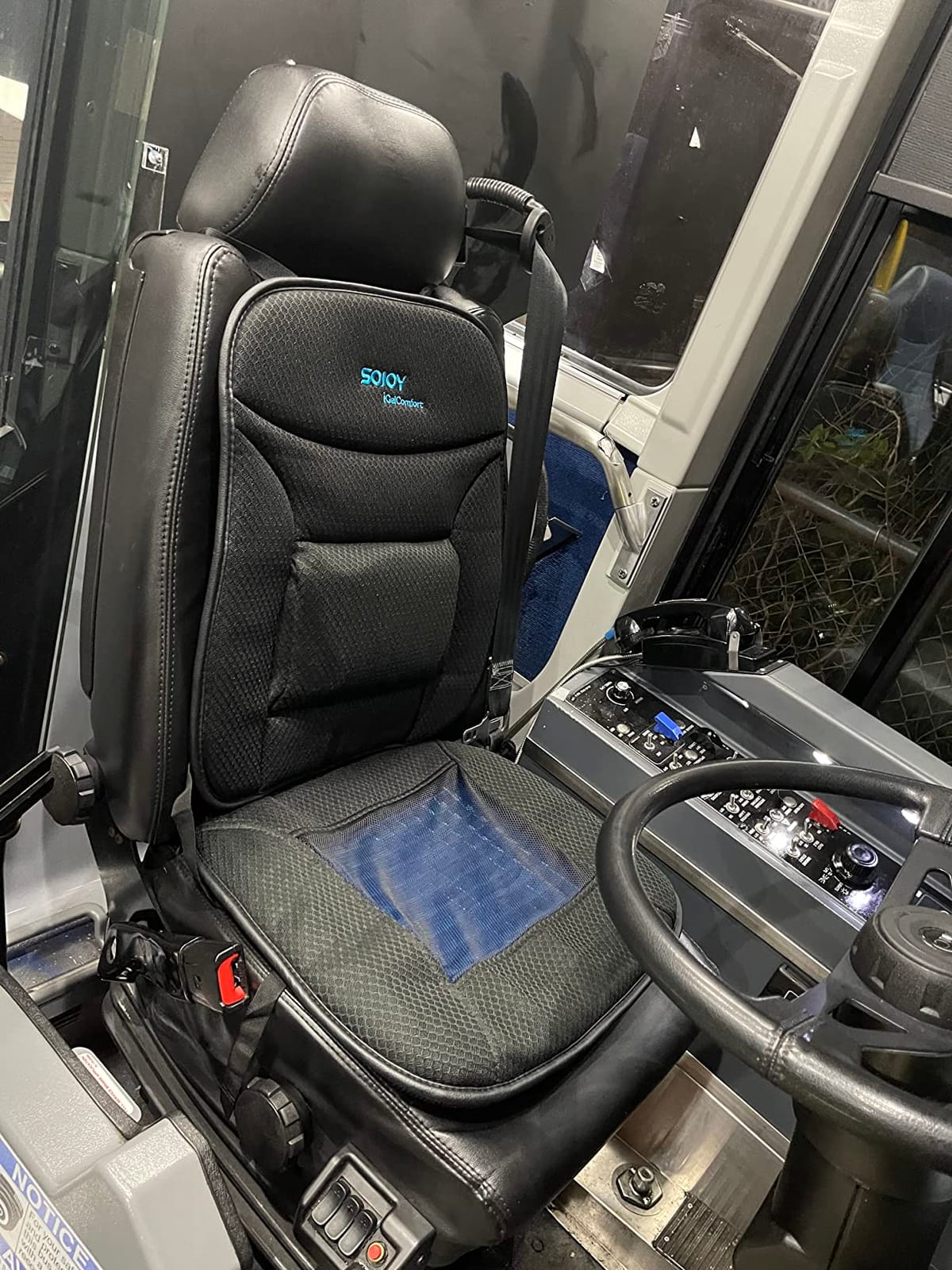 Truck Seat Cushion - Gel Memory Foam Seat Pad with Lumbar & Back Support, for Office Chair, Car & Semi-Truck, Pain Relief & All-Day Comfort customer photo 1