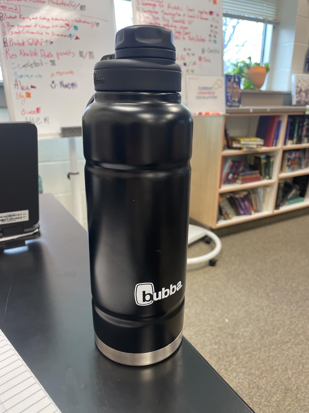Bubba Trailblazer, Vacuum-Insulated Stainless Steel Water Bottle, 40oz., Licorice customer photo 2