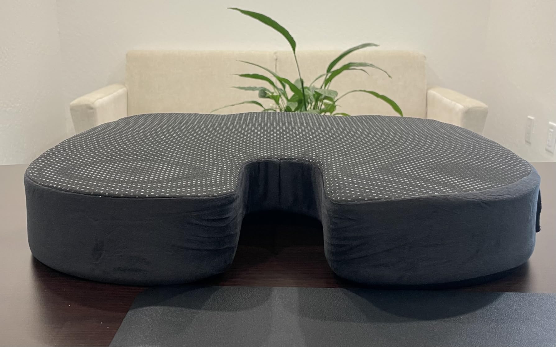 Office Chair Cushion - Seat Cushion for Tailbone Pain Relief - Butt Pillow for Coccyx, Sciatica, and Lower Back Pain - Orthopedic Chair Pad for Lumbar Support in Office Desk, Car, Airplane customer photo 1