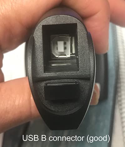 NETUM Bluetooth Barcode Scanner, Compatible with 2.4G Wireless & Bluetooth Function & Wired Connection, Connect Smart Phone, Tablet, PC, CCD Bar Code Reader Work with Windows, Mac, Android (NT-1228BC) customer photo 2