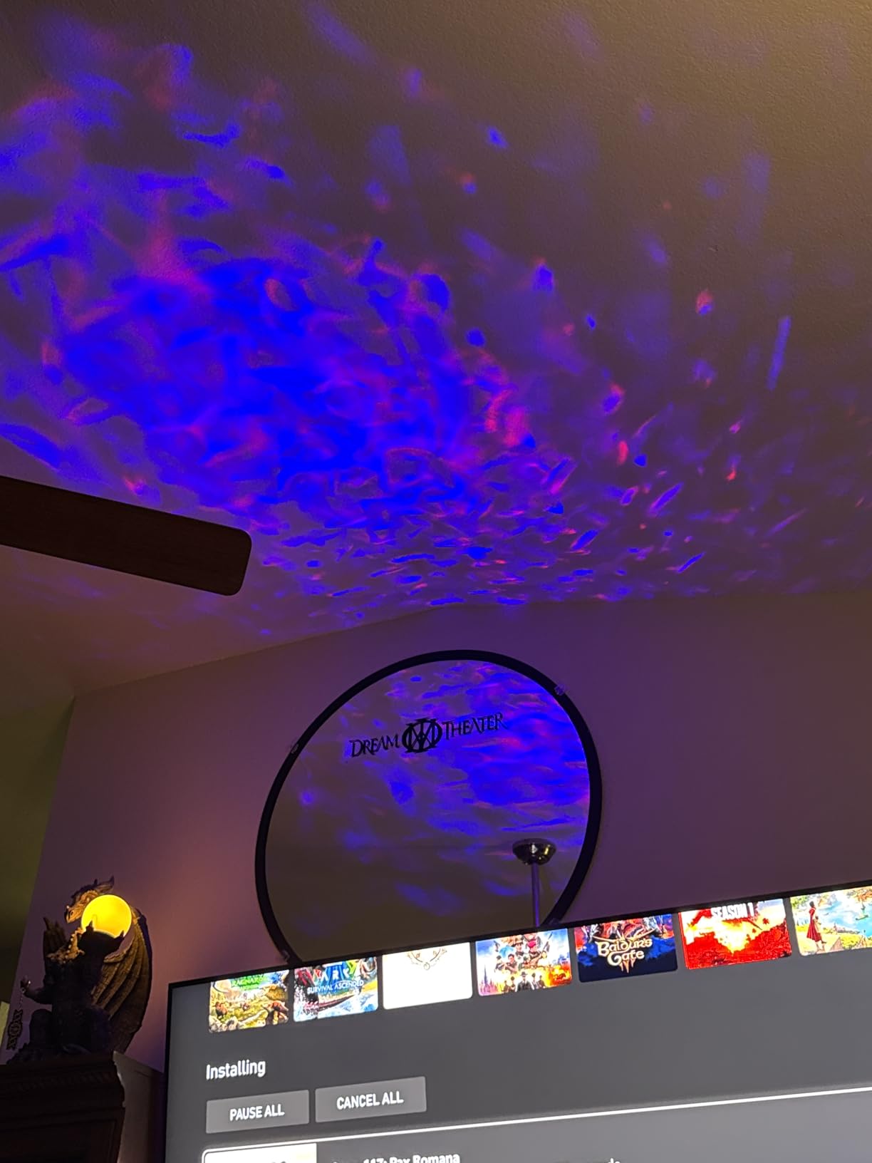 Party Lights,Disco DJ Strobe Light Rave Stage Projector Effect Dance Club Light Sound Activated with Remote Control for Parties Home Show KTV Pub Dance Christmas customer photo 1