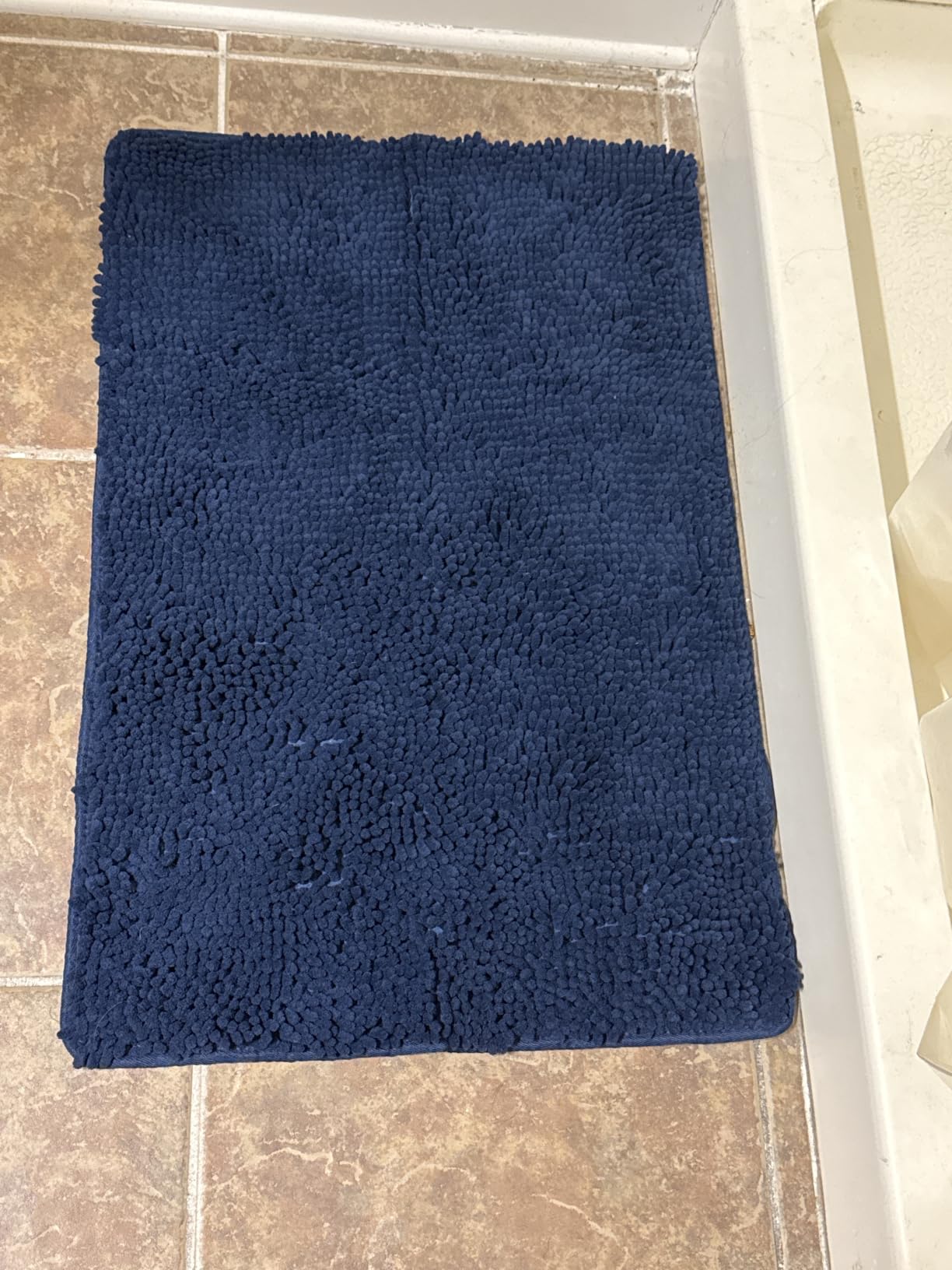 GORILLA GRIP Bath Rug Mat for Bathroom, Absorbent Chenille, 24x17 Gray | Soft Thick Quick Dry Microfiber Mats, Rubber Backing, Machine Washable Tub and Shower Floor Rugs, Home Decor Essentials customer photo 2
