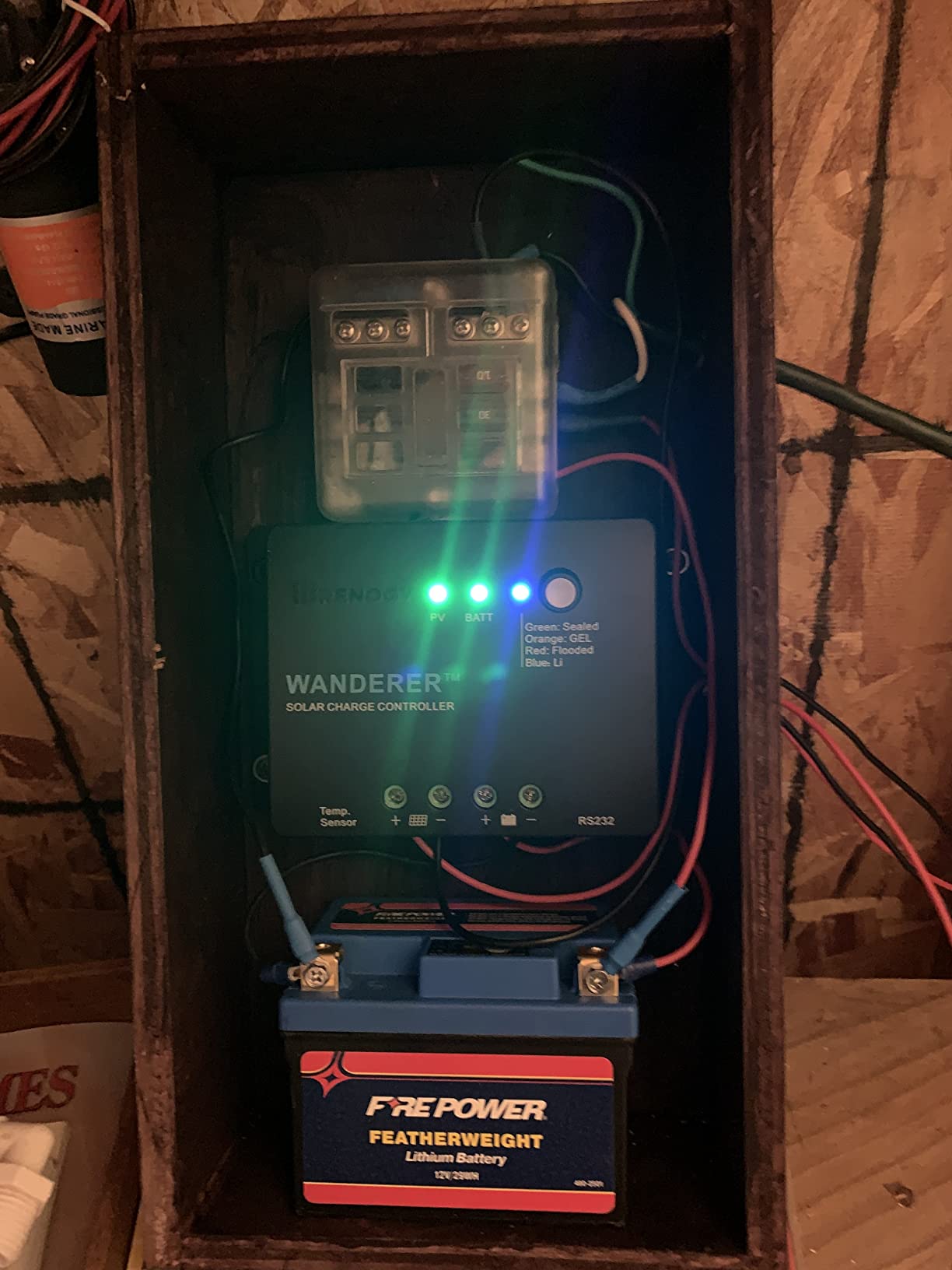Renogy Wanderer Li 30A PWM Solar Charge Controller 12V for Solar Panels customer photo 2