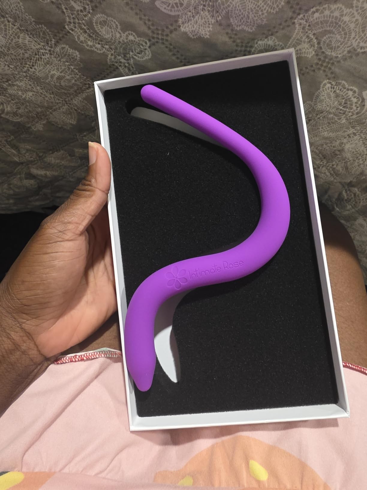Intimate Rose Non-Vibrating Pelvic Wand, Pelvic Floor Muscle Massager | BPA-Free, Latex-Free, Standard (Non-Vibration) - Perineal Massage Tool for Pelvic Physical Therapy & Pain Relief customer photo 1