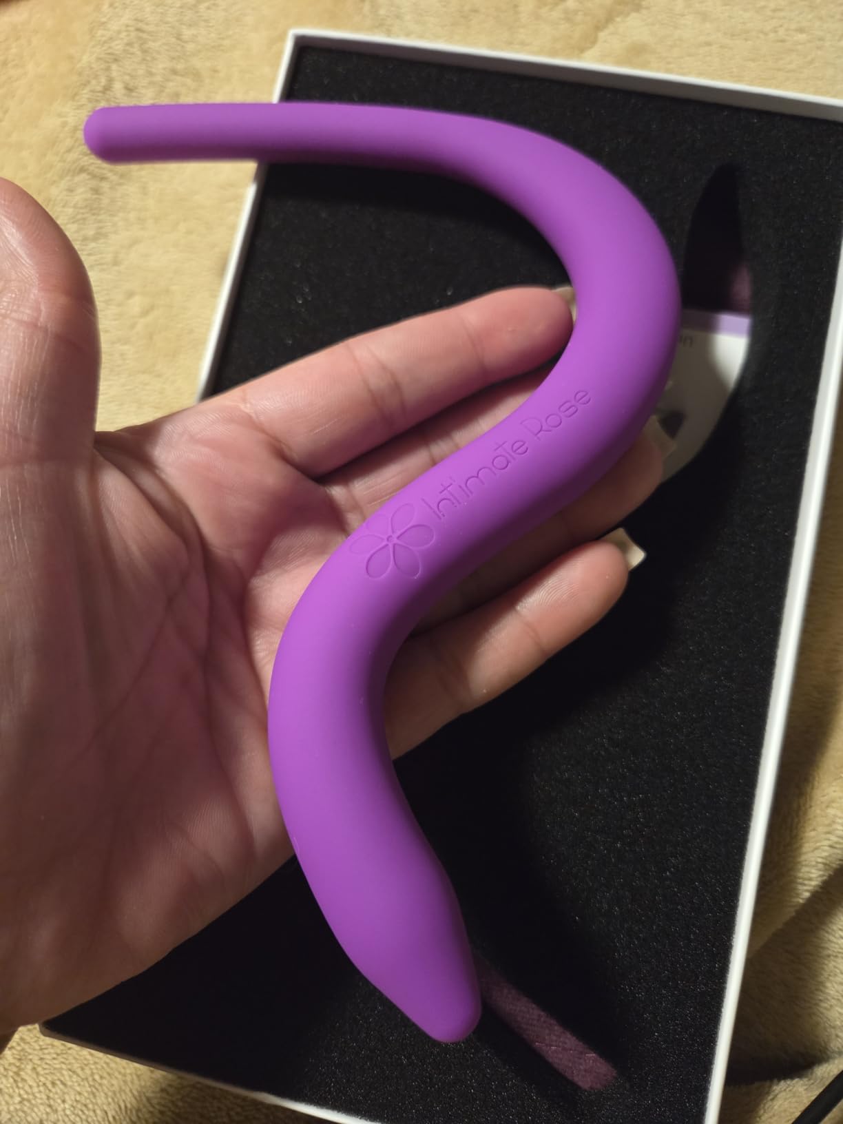 Intimate Rose Non-Vibrating Pelvic Wand, Pelvic Floor Muscle Massager | BPA-Free, Latex-Free, Standard (Non-Vibration) - Perineal Massage Tool for Pelvic Physical Therapy & Pain Relief customer photo 2