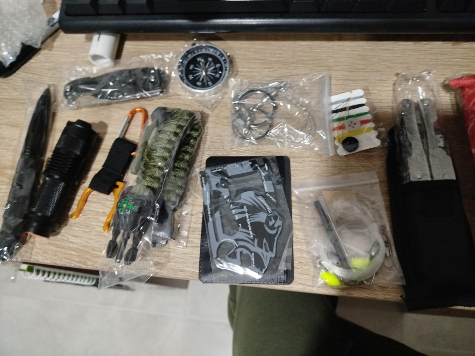 Survival Kit with Emergency Gear for Camping, Hiking & Outdoor Survival customer photo 1