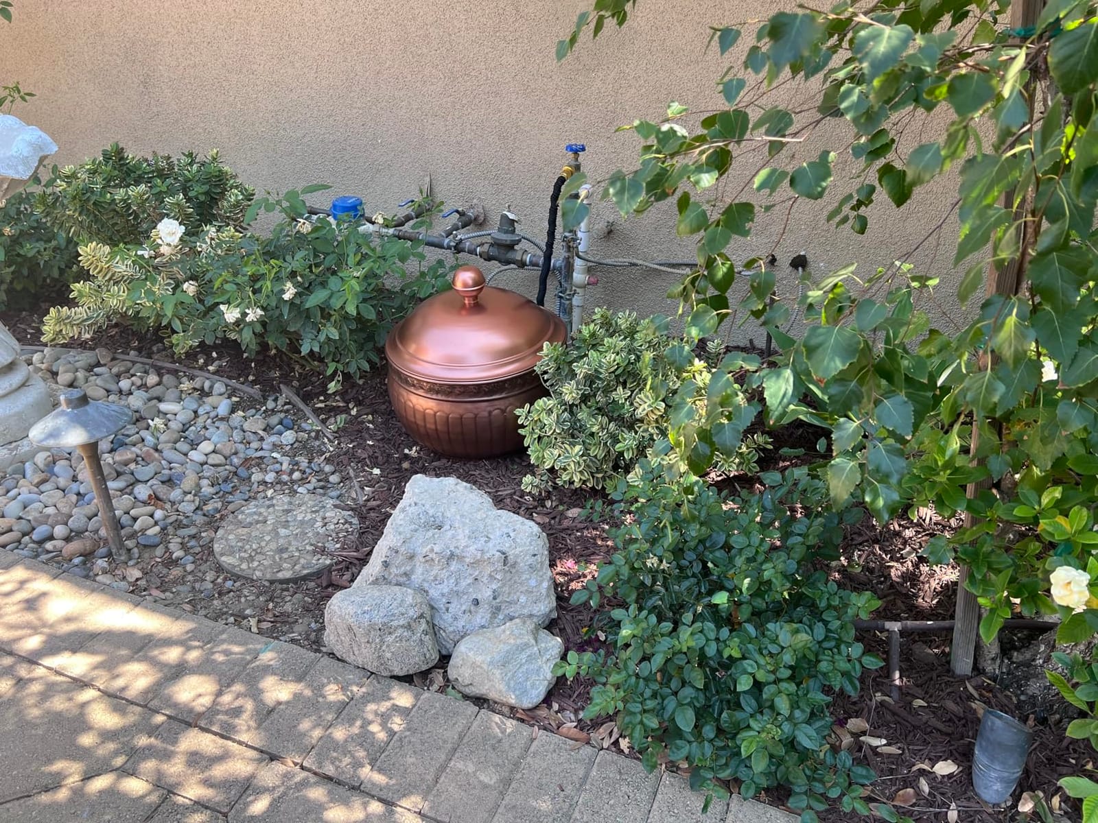 La Jolla Hose Pot with Lid - Copper Finish by Good Directions customer photo 1