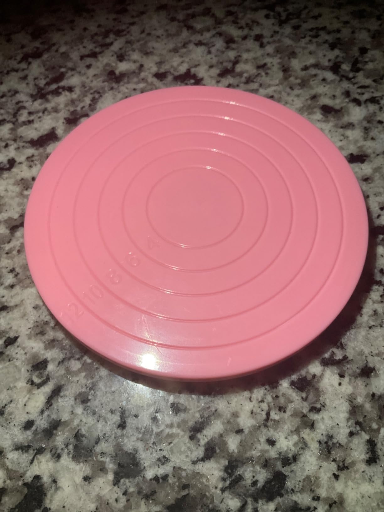 Cookie Decorating Turn Table - 5.5 Inch Mini Spinning Cake Decorating Stand 360 Degree Revolving Cookie Swivel Stand customer photo 2