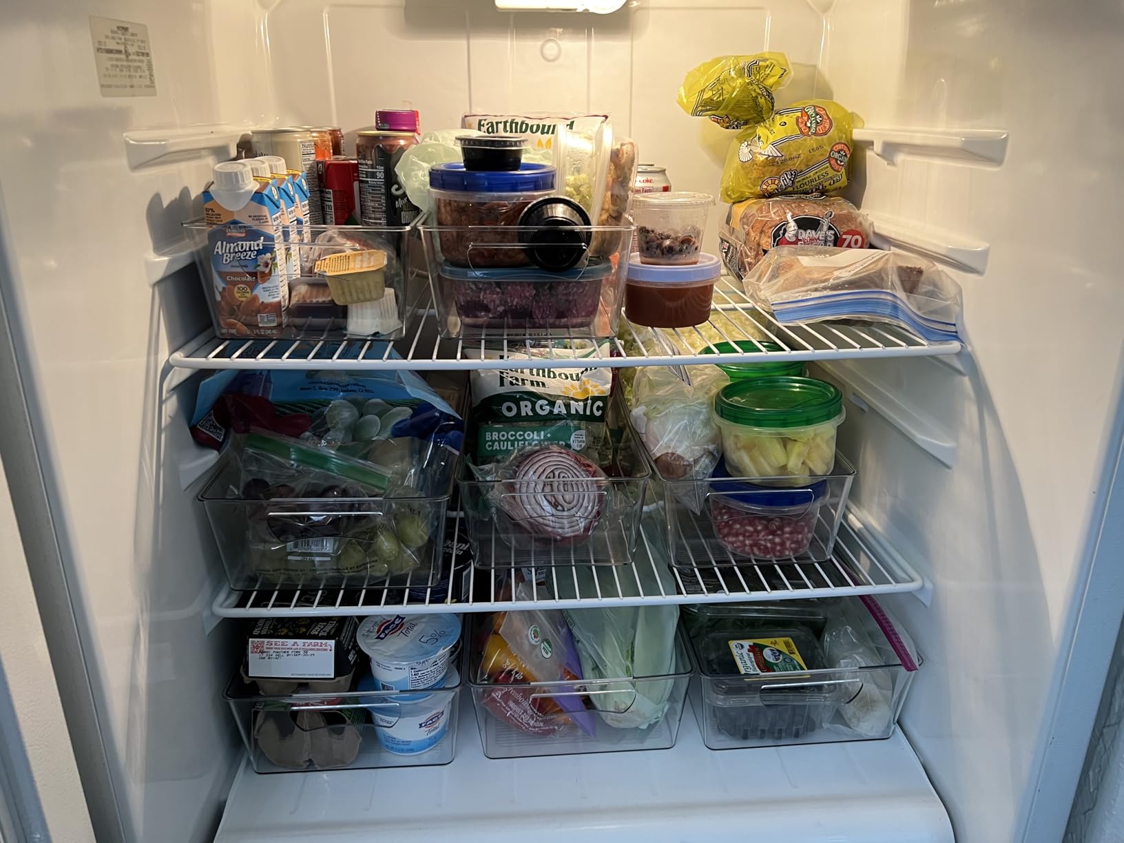 Simple Houseware Refrigerator Storage Organizer Bins, Assorted Set of 6 customer photo 1