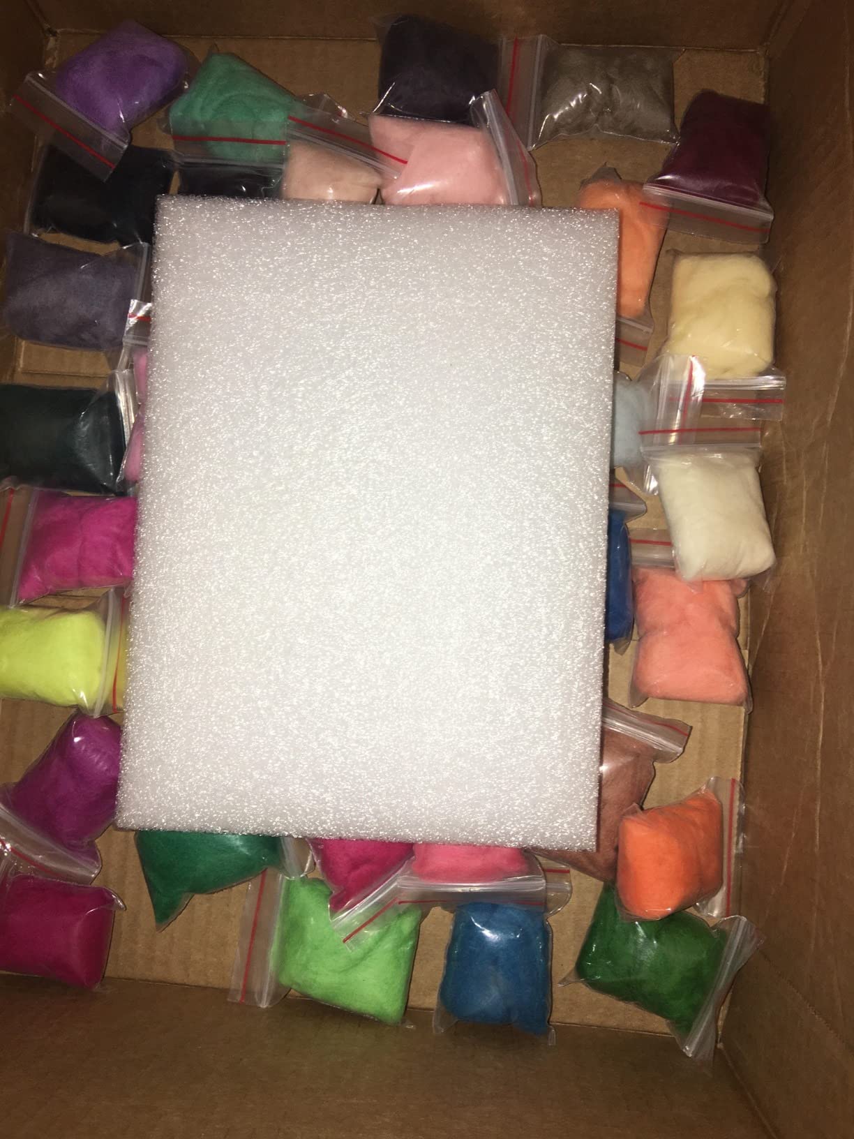 Mayboos Needle Felting Starter Kit,Wool Roving 40 Colors Set, Wool Felt Tools with Instruction Included for Felted Animal Needle Felting Supplies customer photo 1