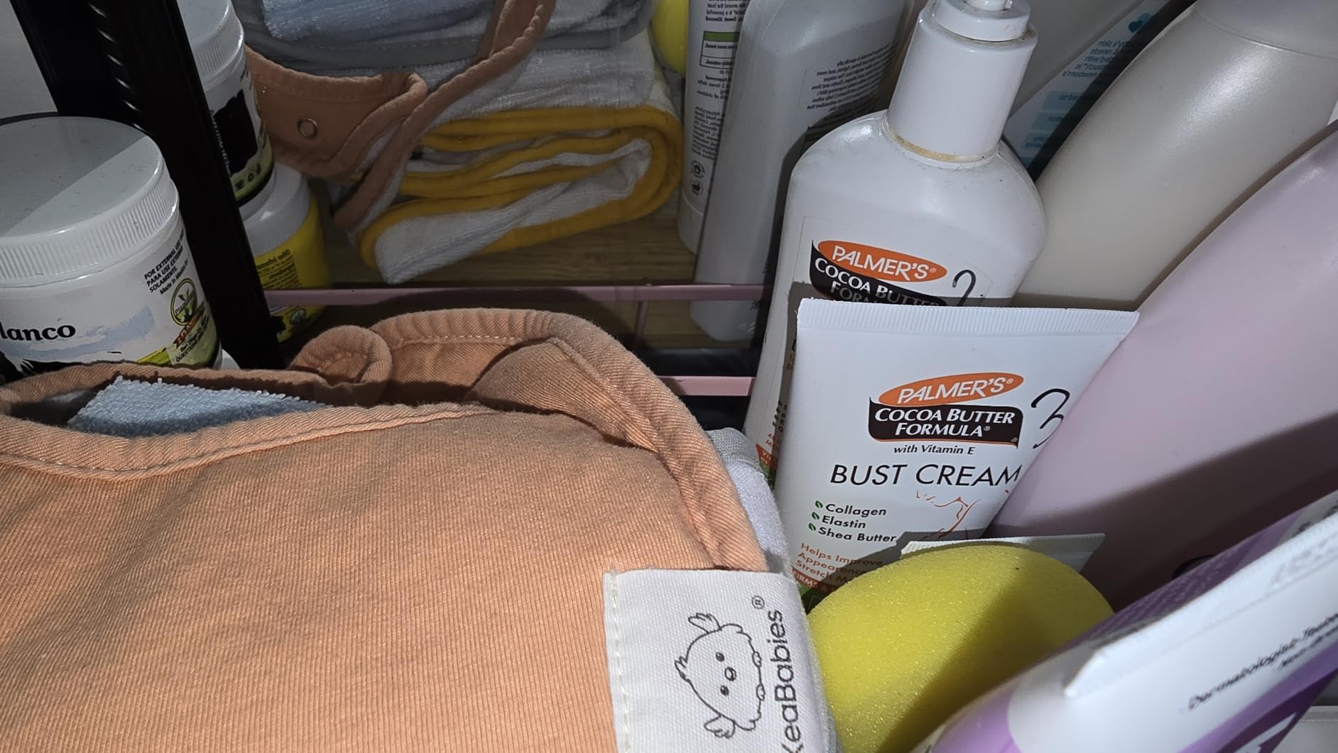 Palmer's Postpartum Essentials Cocoa Butter Formula Skin Care Kit (4 Piece) | Includes Firming Lotion, Nursing Butter, Bust Cream & Skin Therapy Oil. The ideal dermatologist-approved gift for new moms customer photo 2