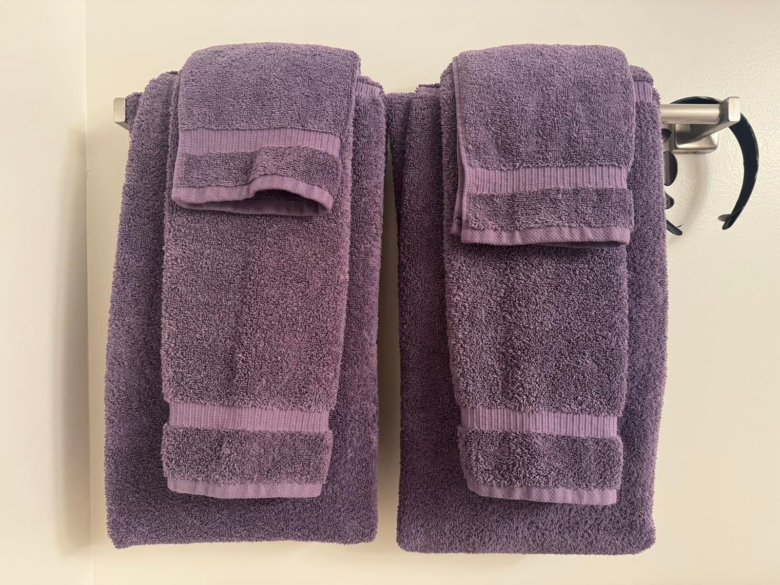 Chakir Turkish Linens 100% Cotton 6-Piece Towel Set, Gray | Premium Turkish Cotton 6-Pc Set, Oeko-Tex Certified: 2 Bath Towels 27x54, 2 Hand Towels 16x30, 2 Washcloths 13x13 customer photo 2