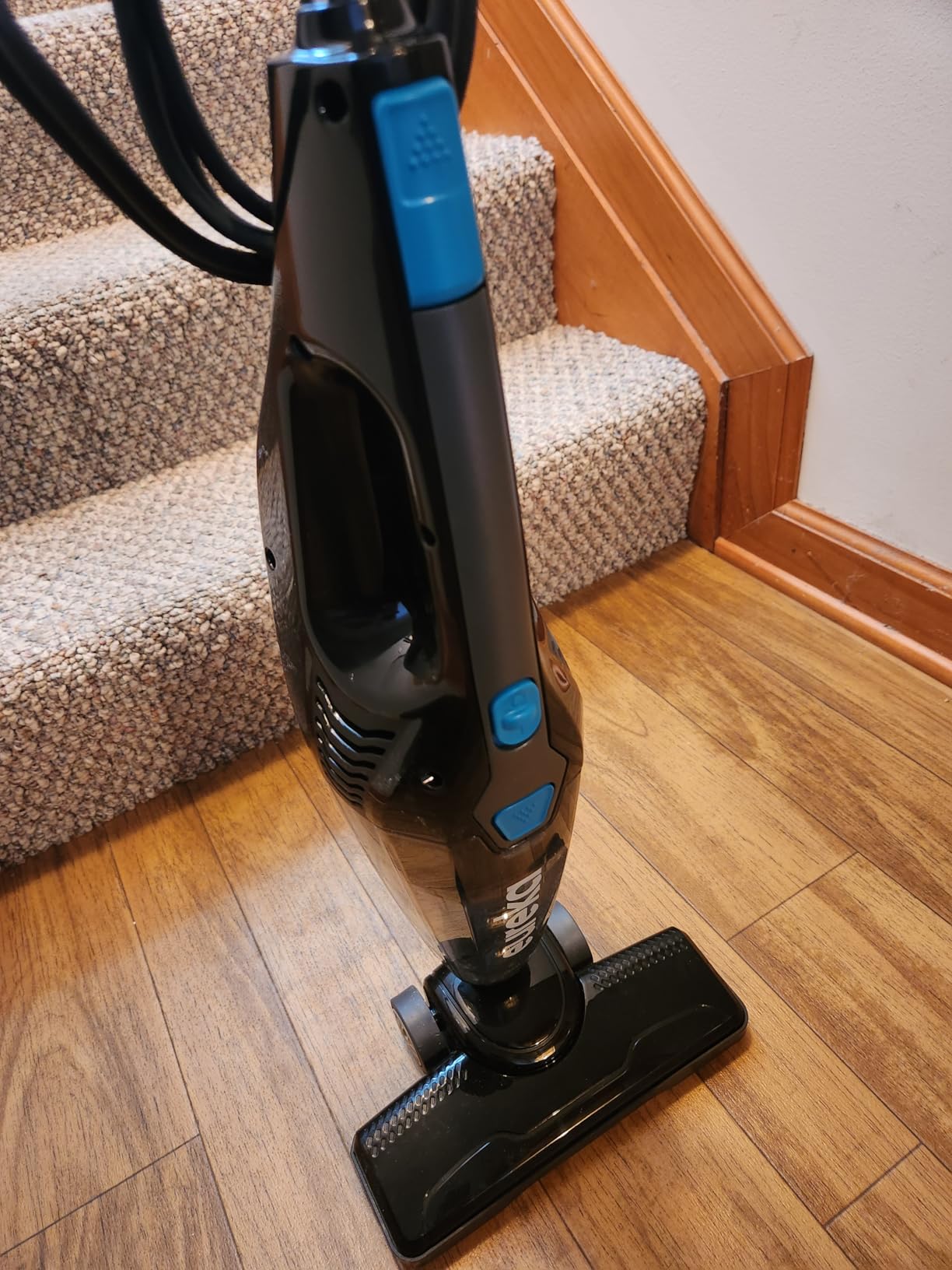 Eureka NES215A Blaze 3-in-1 Swivel Handheld & Stick Vacuum Cleaner, Blue | Corded Vacuum Cleaner, Stick Vacuum Cleaner, Lightweight Vacuum for Home, Small Vacuum, Dorm Vacuum Cleaner, Pet Hair Vacuum customer photo 2