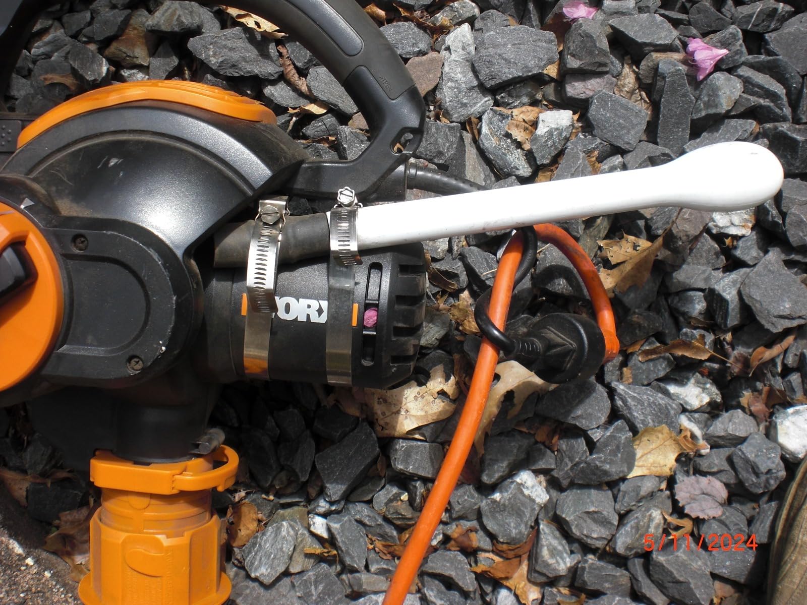 WORX Trivac 3-in-1 Electric Leaf Blower/Leaf Vacuum/Leaf Mulcher, WG512 | 600CFM Airflow, 16:1 Mulch Ratio for Heavy-Duty Leaf Removal, Corded customer photo 2