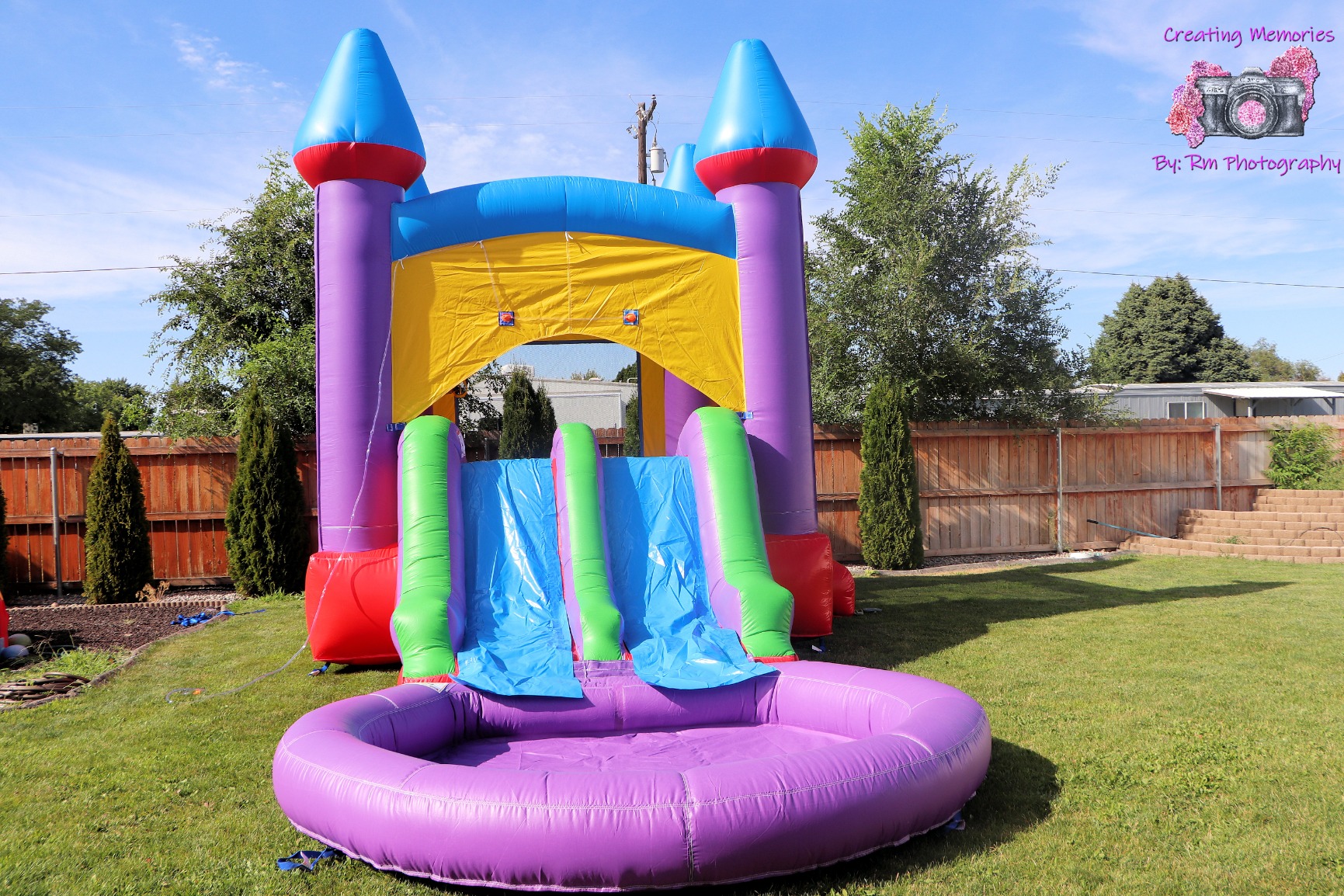 14x18 Jelly Bean Commercial Inflatable Bouncer Dual Slide Pool customer photo 2