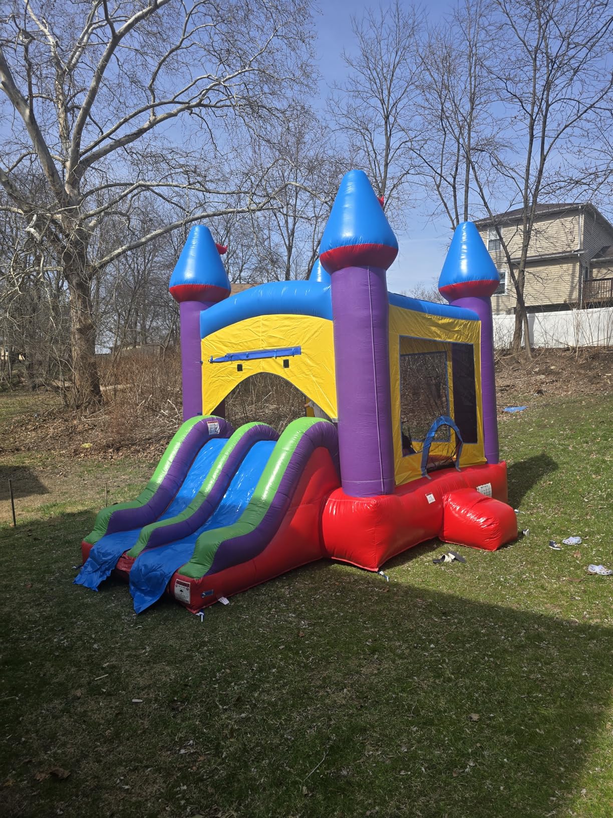 12x18 Tropical Breeze Commercial Inflatable Bouncer House Slide customer photo 1