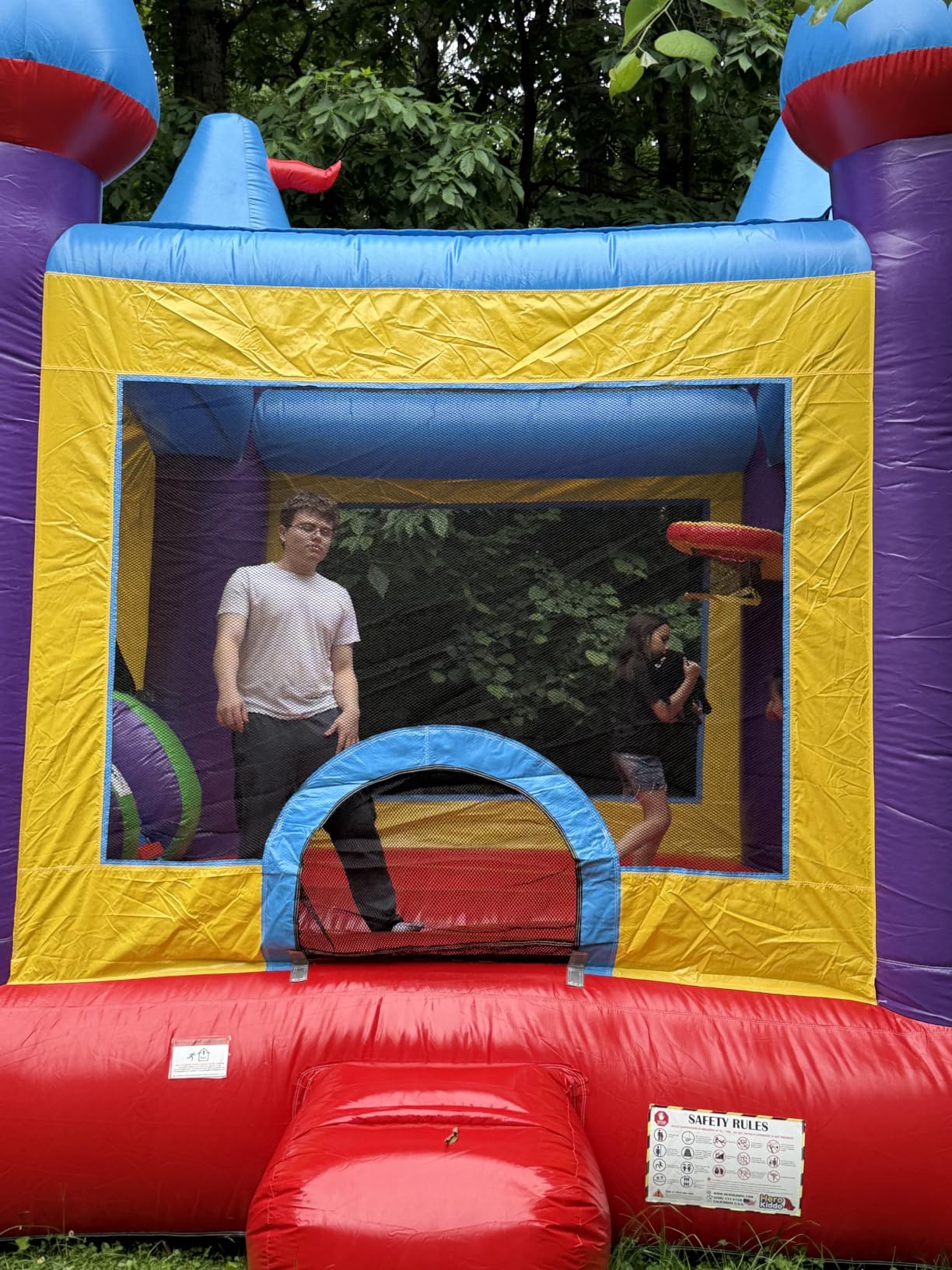 12x18 Tropical Breeze Commercial Inflatable Bouncer House Slide customer photo 2