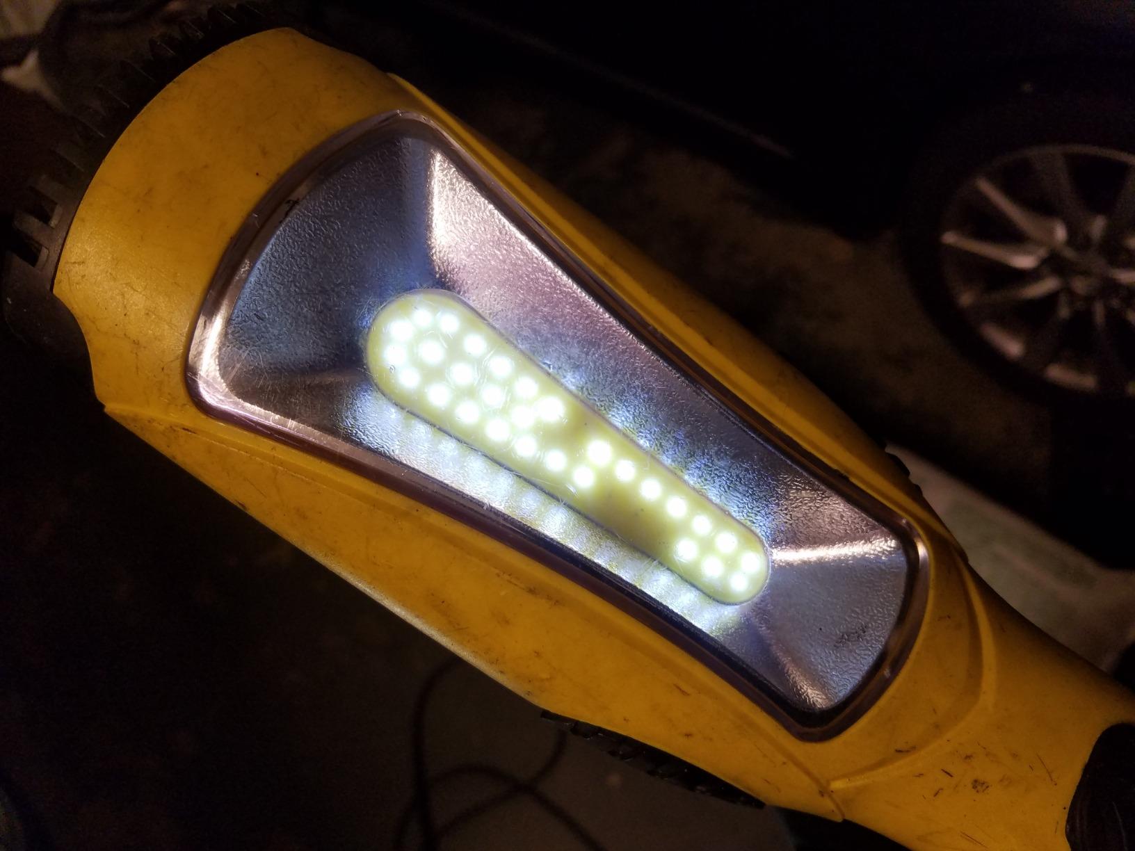 LED Work Light, Underhood Work Lighting, 1200LM, Trouble Light with Cord, Strong Magnet & Swivel Hook, Handheld Corded, ETL Listed, for Garage, Workshop, Car Repair Scene customer photo 2