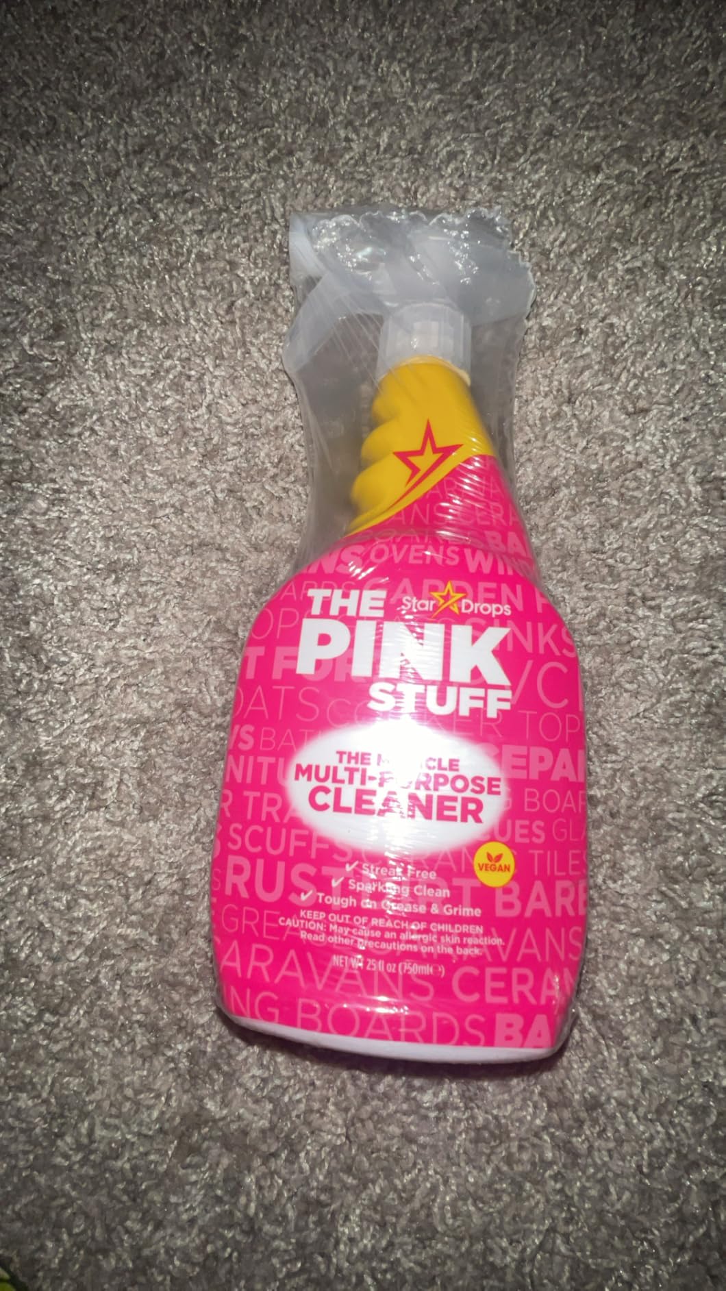 Stardrops The Pink Stuff Miracle Multi-Purpose Cleaner Spray, 25 Fl Oz customer photo 2