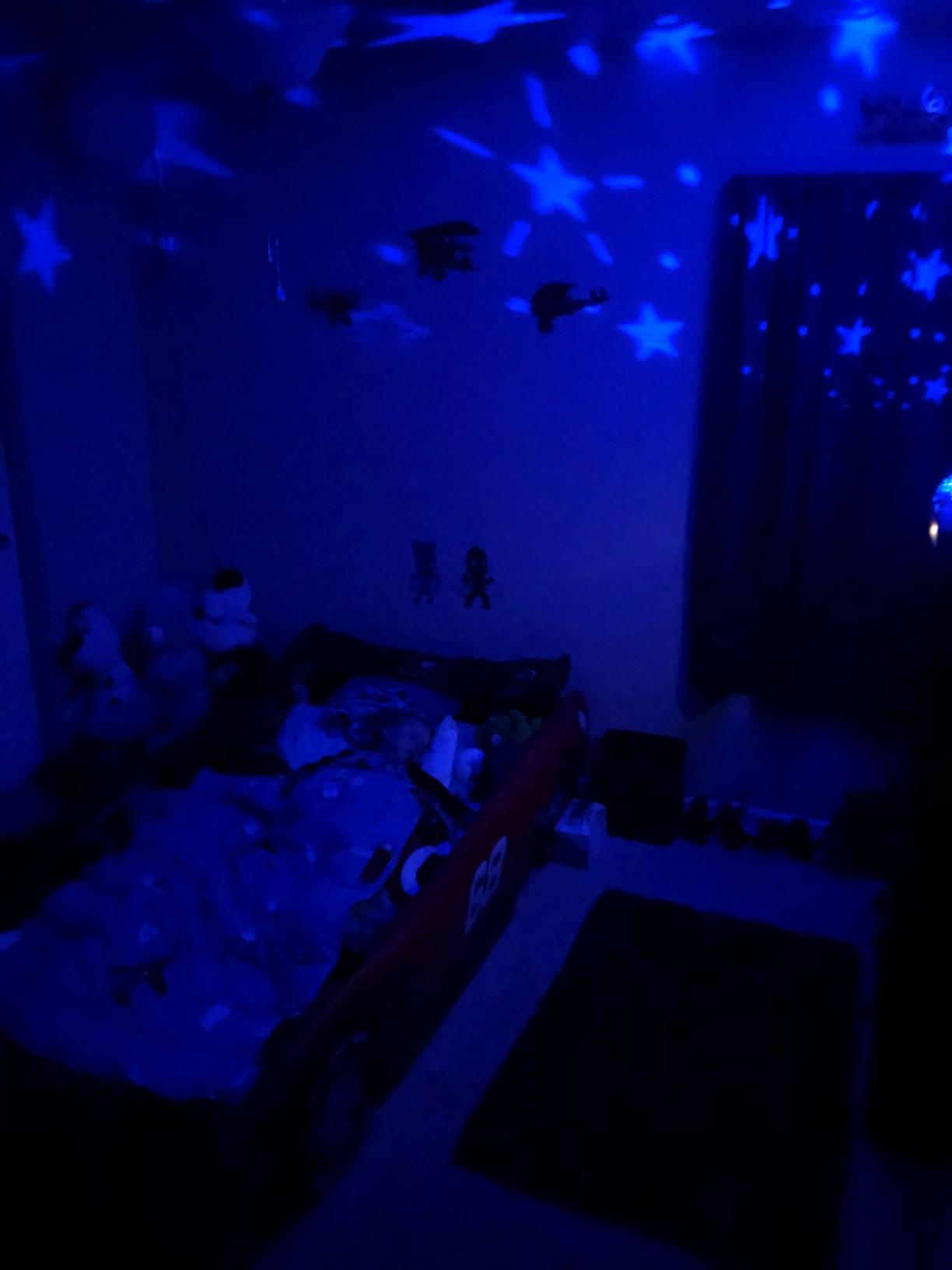 YACHANCE Kids Sound Machine with Night Light Projector, 29 Soothing Sounds Baby Night Light Star Projector for Kids Room, White Noise Machine for Baby Sleeping Soother, Nursery Lamp, Bedroom Decor customer photo 2