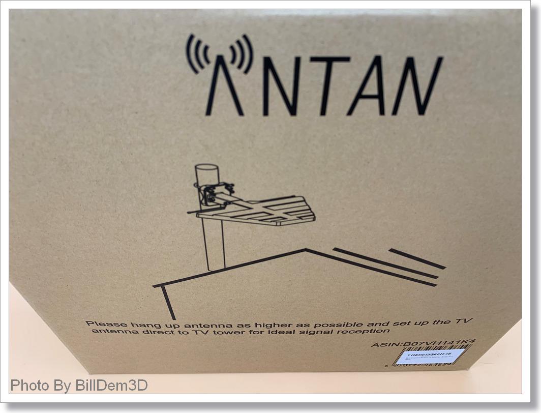 ANTAN Outdoor Antenna with Mounting Base For Attic or Roof & 33FT RG6 Coax Cable - 65-75 Miles Range - Support 8K 4K 1080P UHF VHF Freeview HDTV Channels customer photo 2