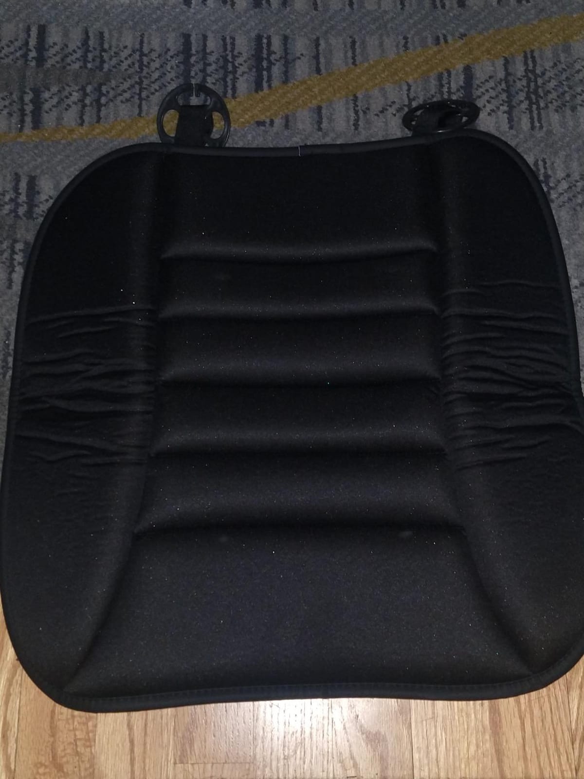 Tsumbay Car Seat Cushion, Memory Foam Seat Cover with Non-Slip Bottom, Universal Fit for Cars, Homes, and Offices - Soft and Comfortable, Black customer photo 1