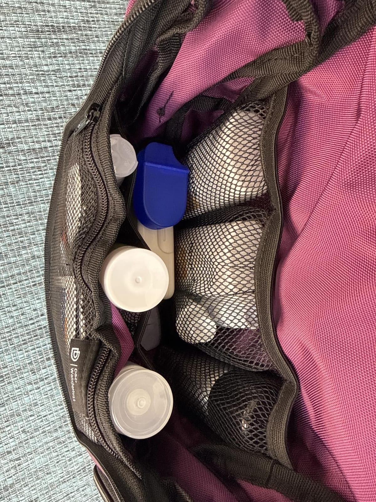 D&D Wanderlust D&D Hanging Travel Toiletry Bag for Men and Women, Cosmetics, Makeup and Toiletries Organizer Kit with 10 Compartments customer photo 2